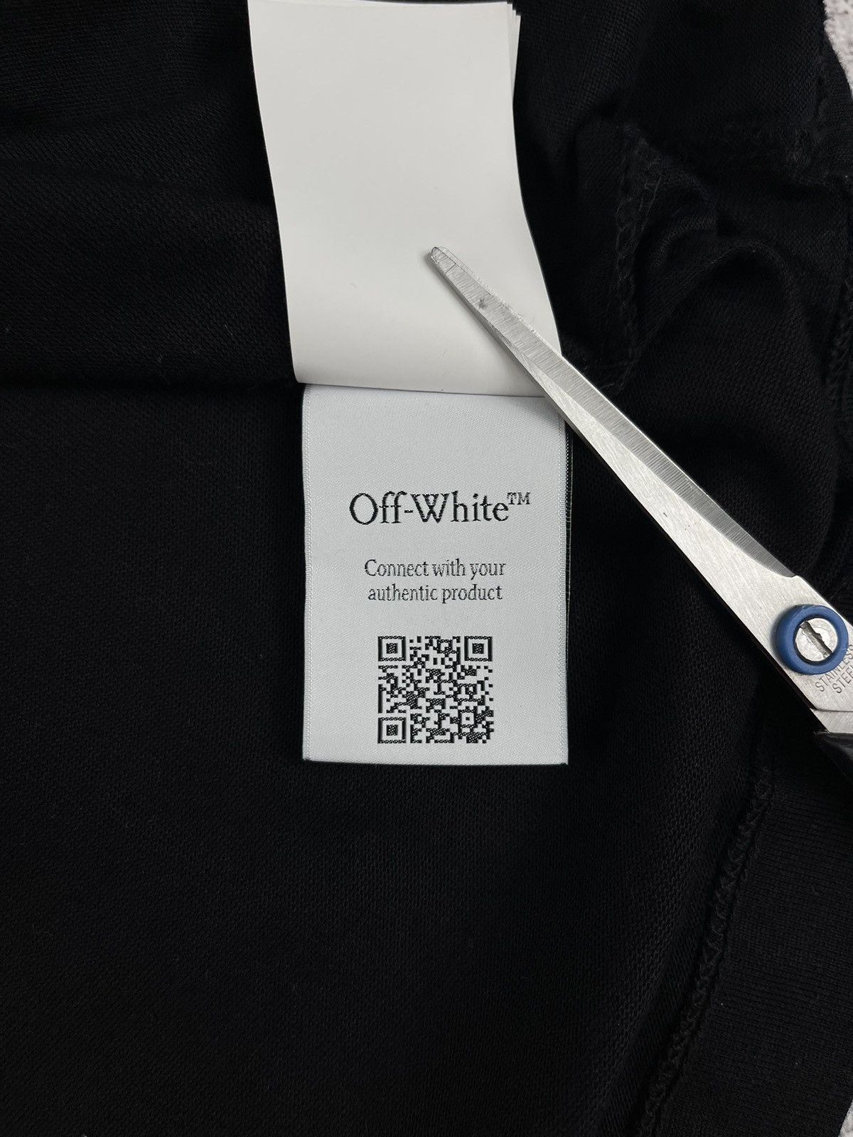 Off-White Off-White Logo Cotton T-Shirt Black Size L Size US L / EU 52-54 / 3 - 9 Thumbnail