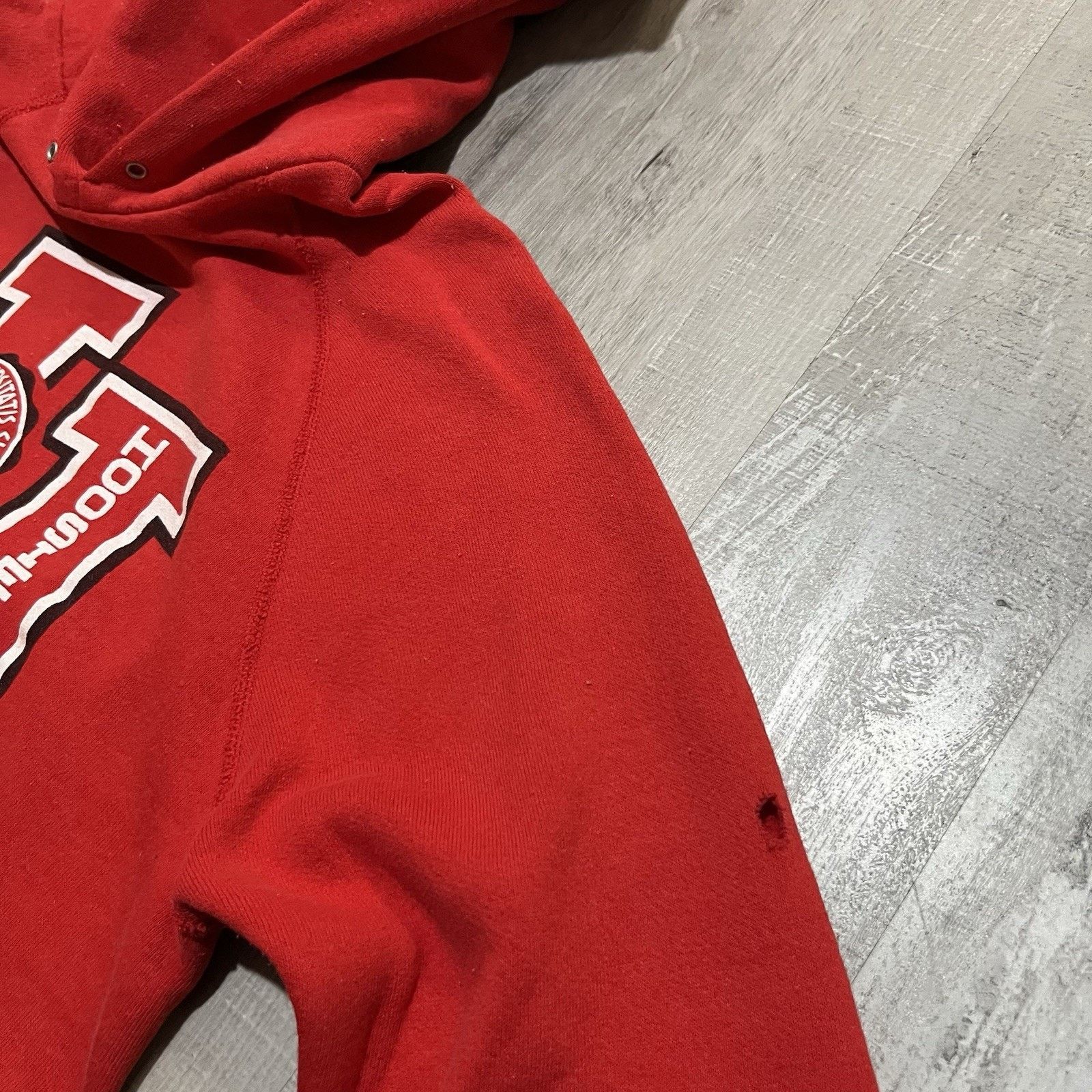 Other VTG University Of Indiana Hoodie Red 80s Hoosiers College S Size US S / EU 44-46 / 1 - 4 Thumbnail