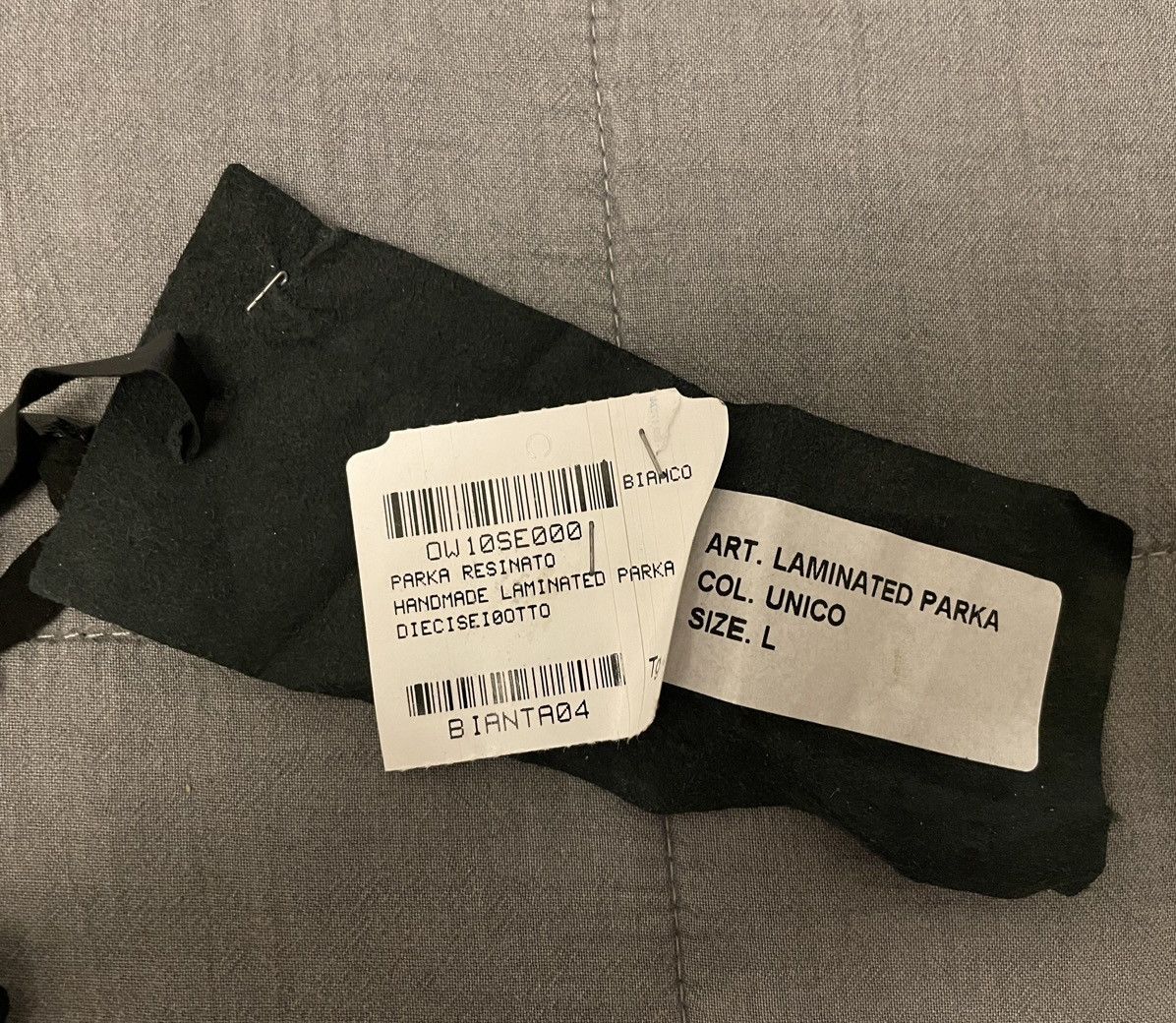 10sei0otto Laminated Parka 10SEI0OTTO Size US L / EU 52-54 / 3 - 15 Thumbnail