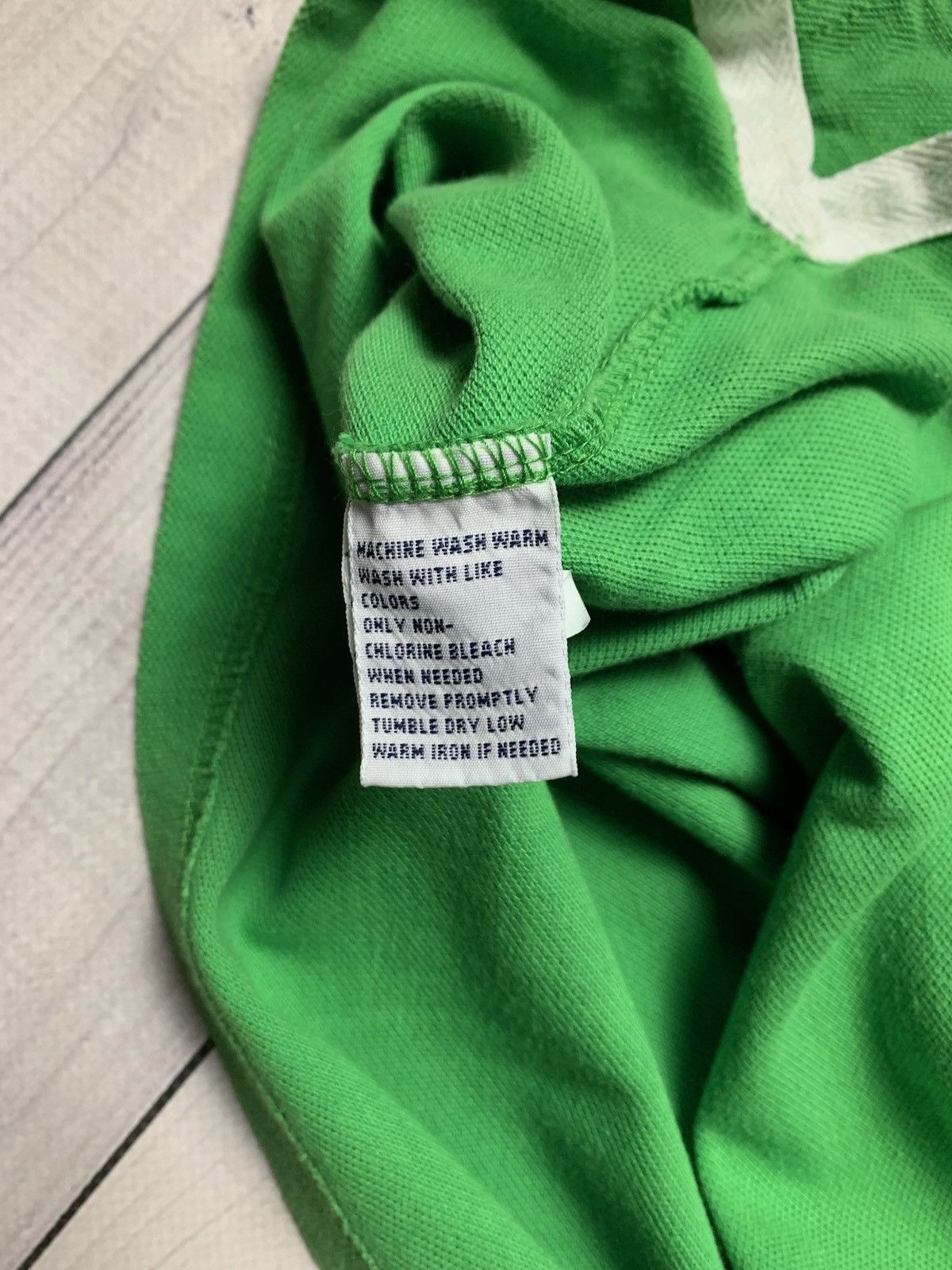 Vintage Vintage Polo Ralph Lauren green polo logo rare size S Size US S / EU 44-46 / 1 - 5 Thumbnail