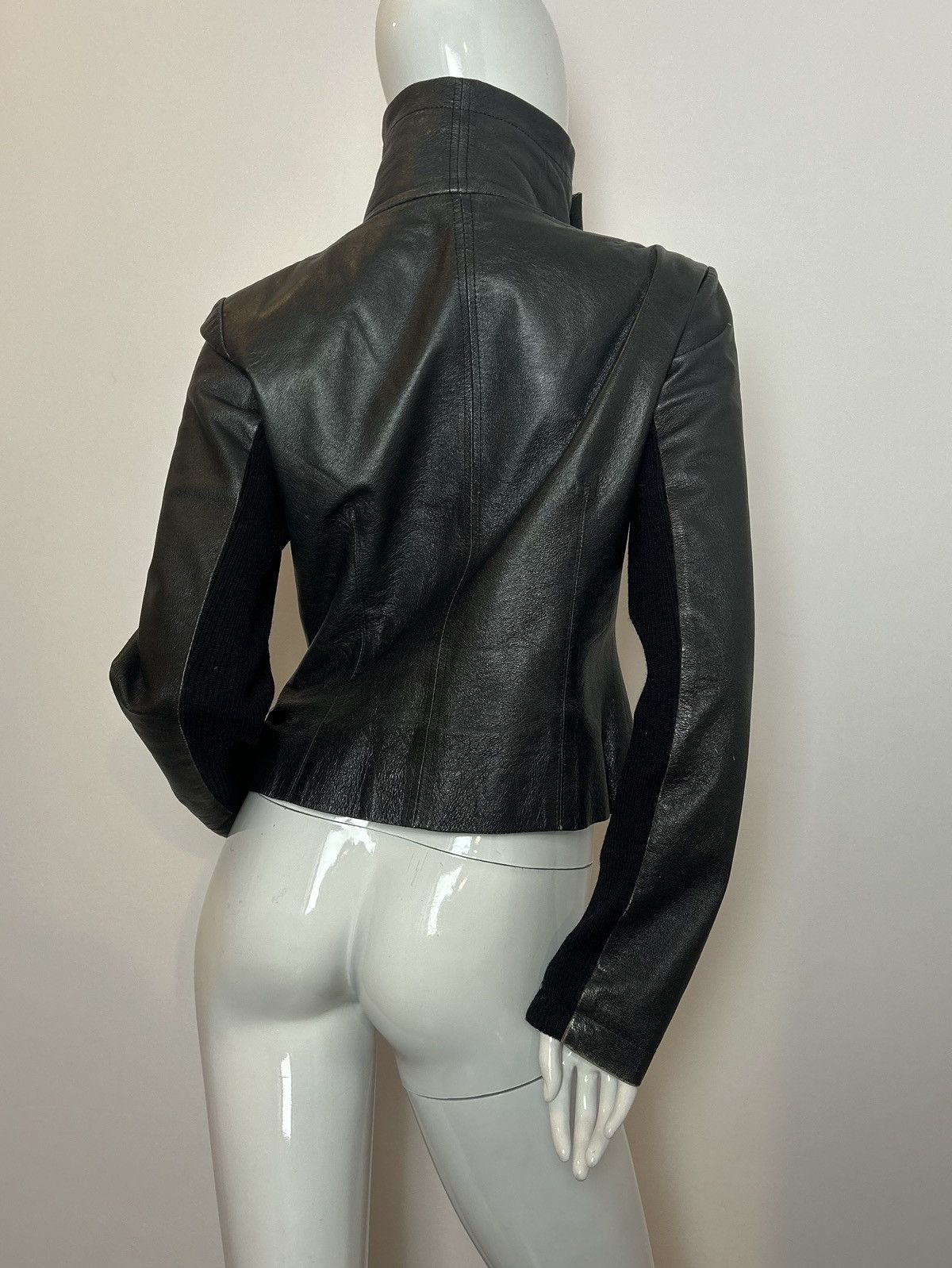 Other Vintage biker leather fur jacket Size M / US 6-8 / IT 42-44 - 7 Thumbnail