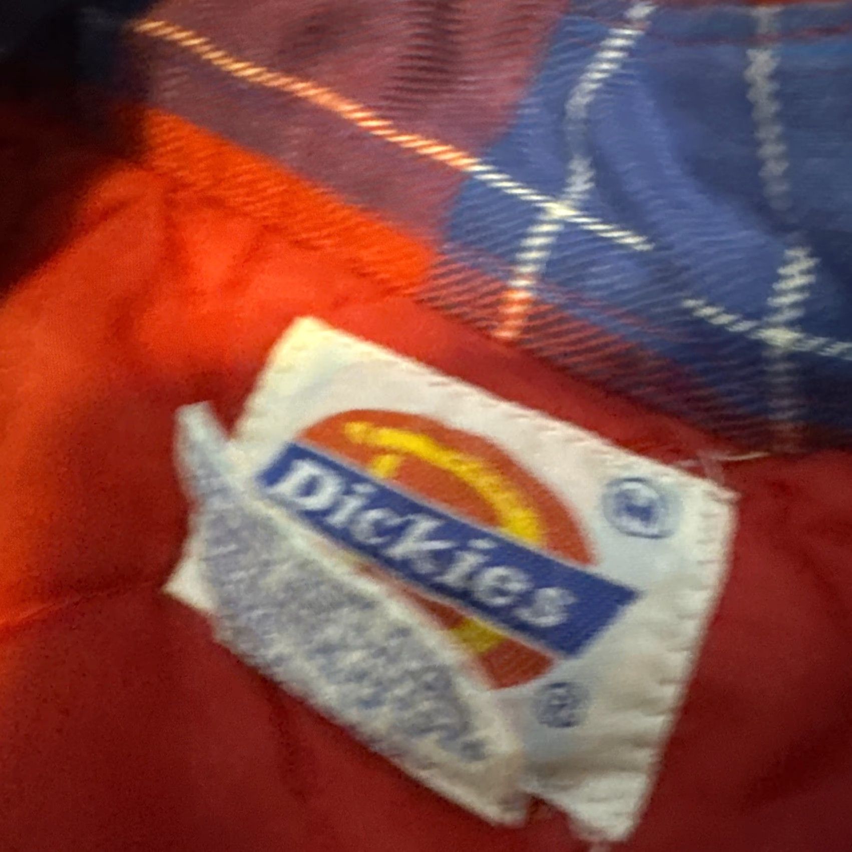 Dickies VINTAGE Dickies Workwear Shirt Plaid Button-Up Flannel Blue Red M Mens Long Sleeve Size US M / EU 48-50 / 2 - 5 Thumbnail