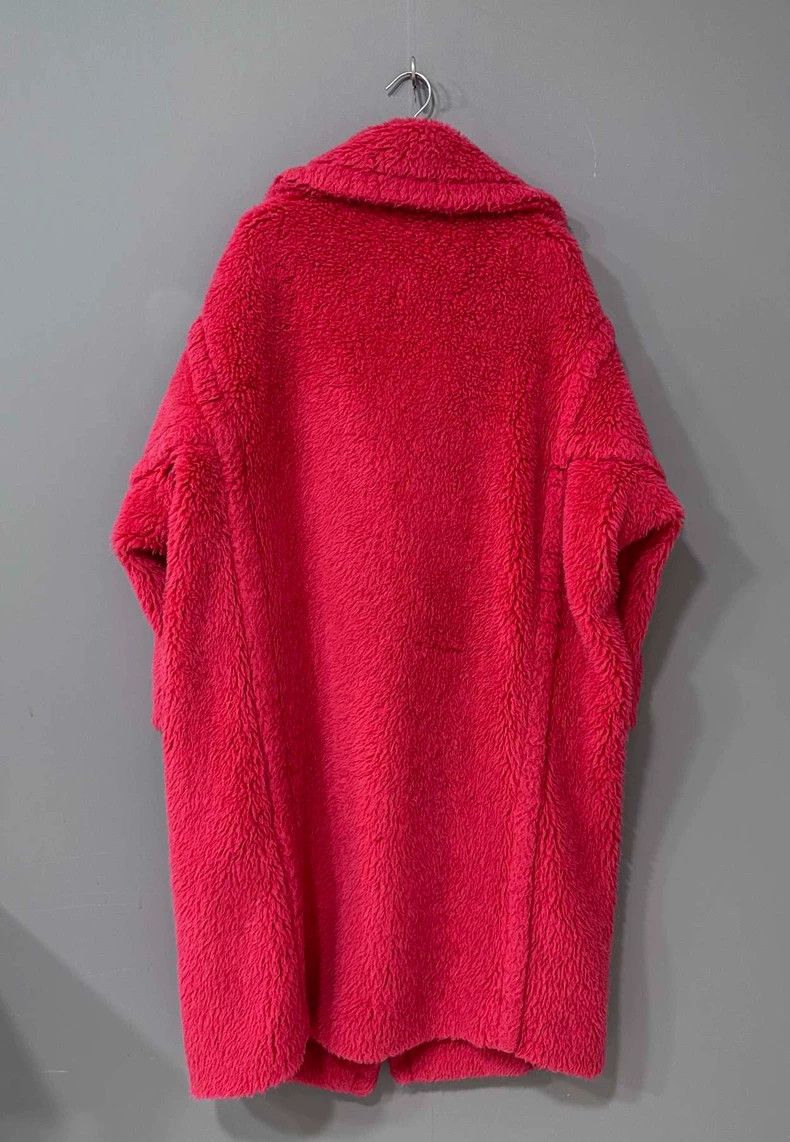Max Mara Max Mara Red Teddy Coat Size S / US 4 / IT 40 - 3 Thumbnail