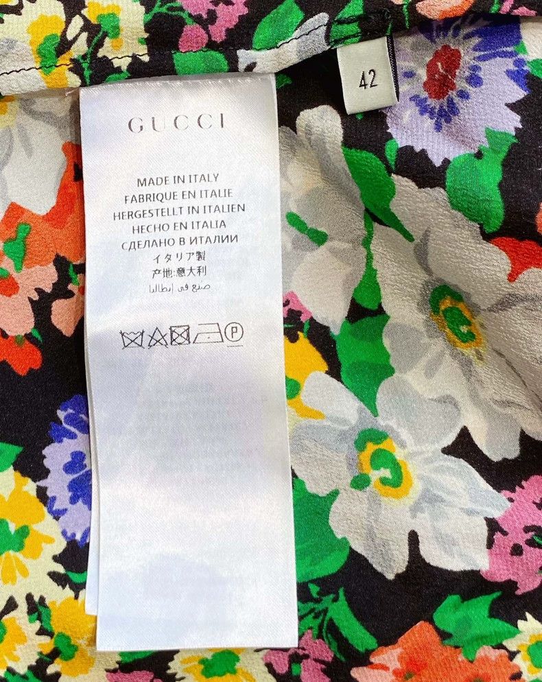 Gucci GucciLace-on flower shirt 2503-Nextarrow Size US XS / EU 42 / 0 - 6 Thumbnail