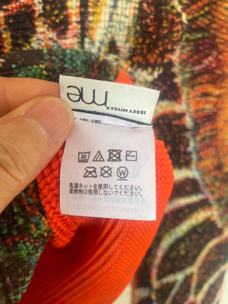 Issey Miyake Issey Miyake size:one size Orange giraffe patterned pleate Size XS / US 0-2 / IT 36-38 - 3 Thumbnail