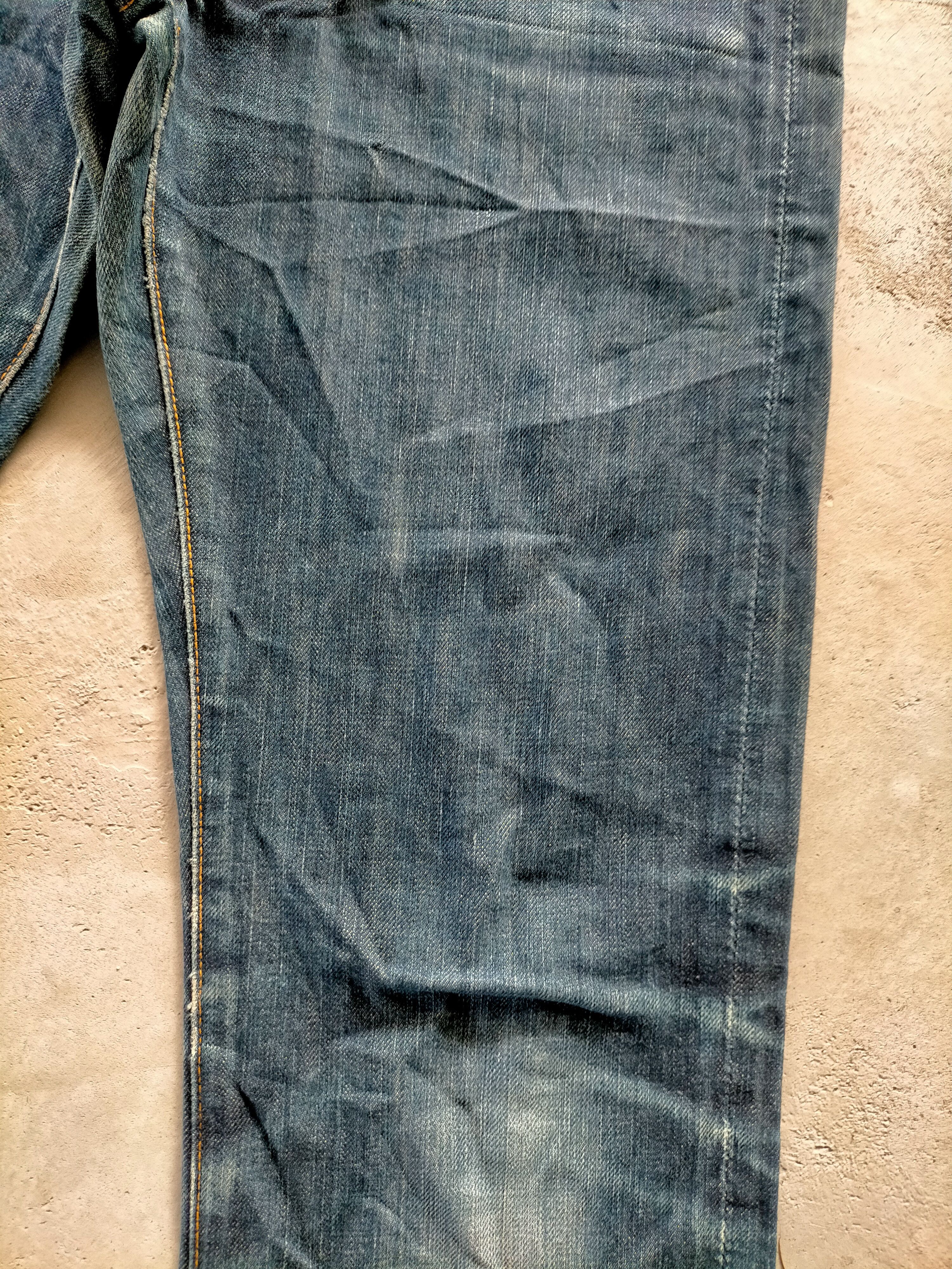 Kapital × Kapital Kountry Kapital 🇯🇵 Made in Japan Slim Denim Pants Size US 32 / EU 48 - 8 Thumbnail