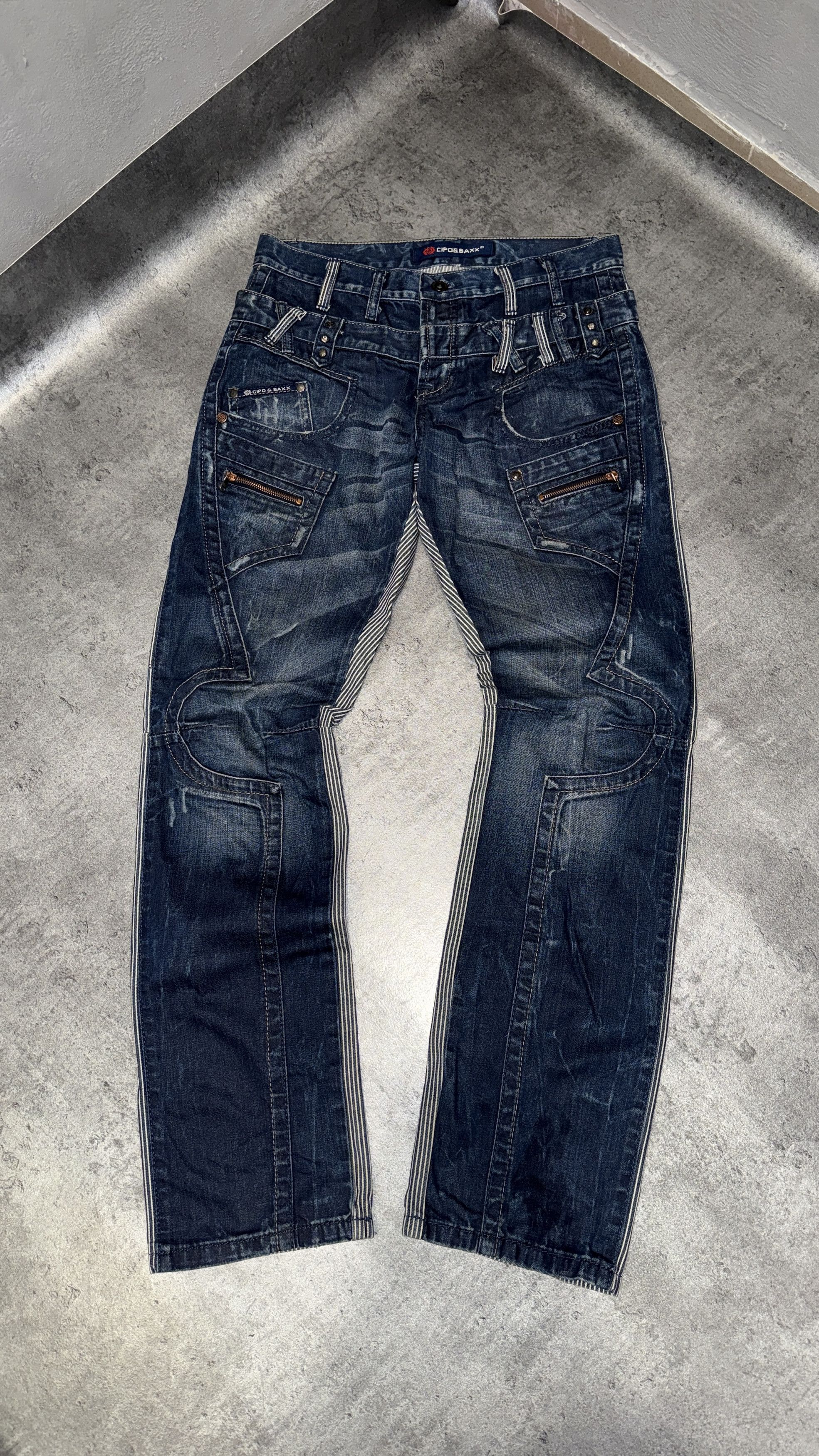 Other Cipo&Baxx crazy avant garde jeans - W32L32 Size US 32 / EU 48 - 1 Thumbnail