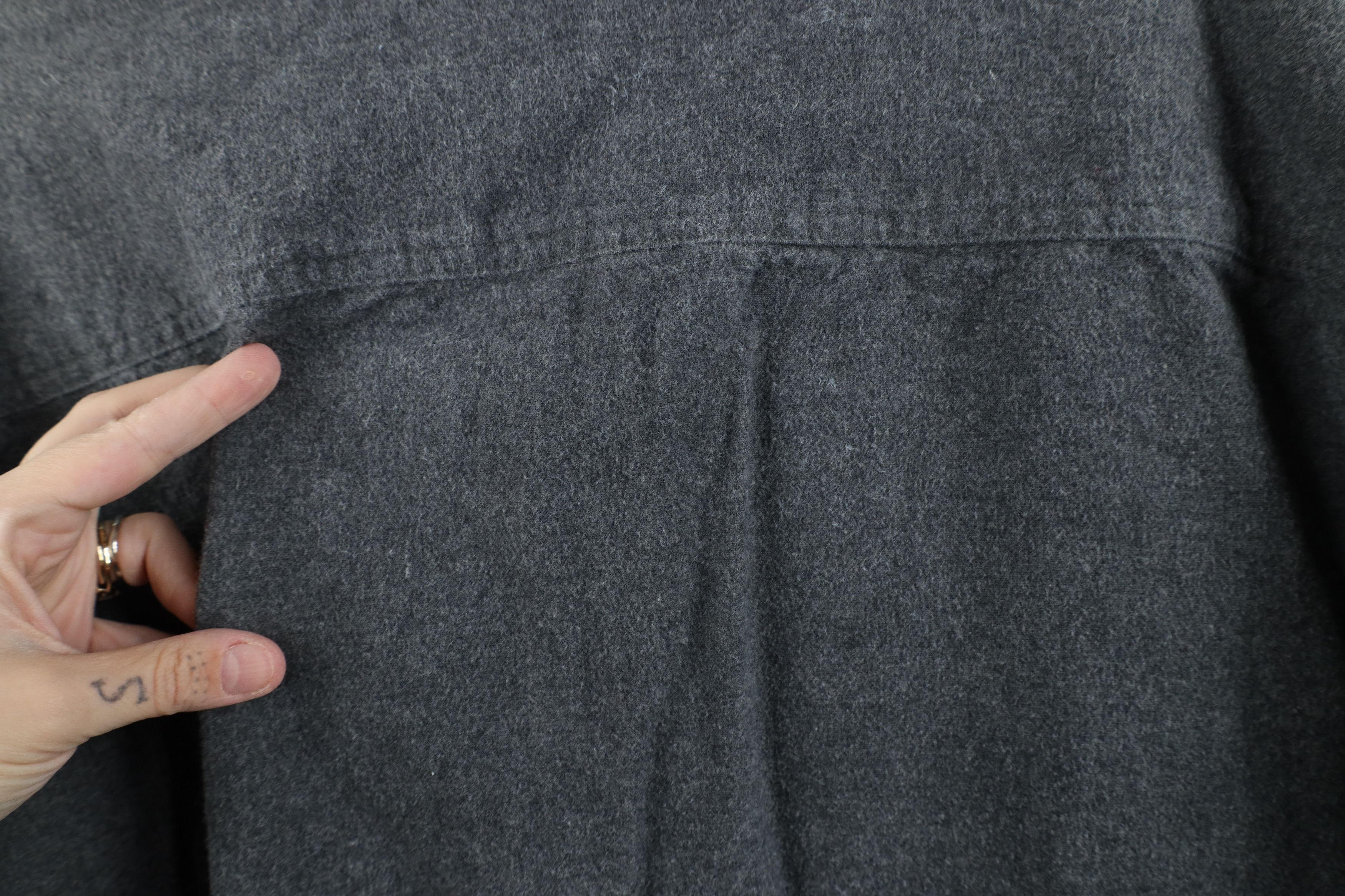 Vintage Vintage 90s Streetwear Heavyweight Cloth Button Shirt Size US XXL / EU 58 / 5 - 12 Thumbnail