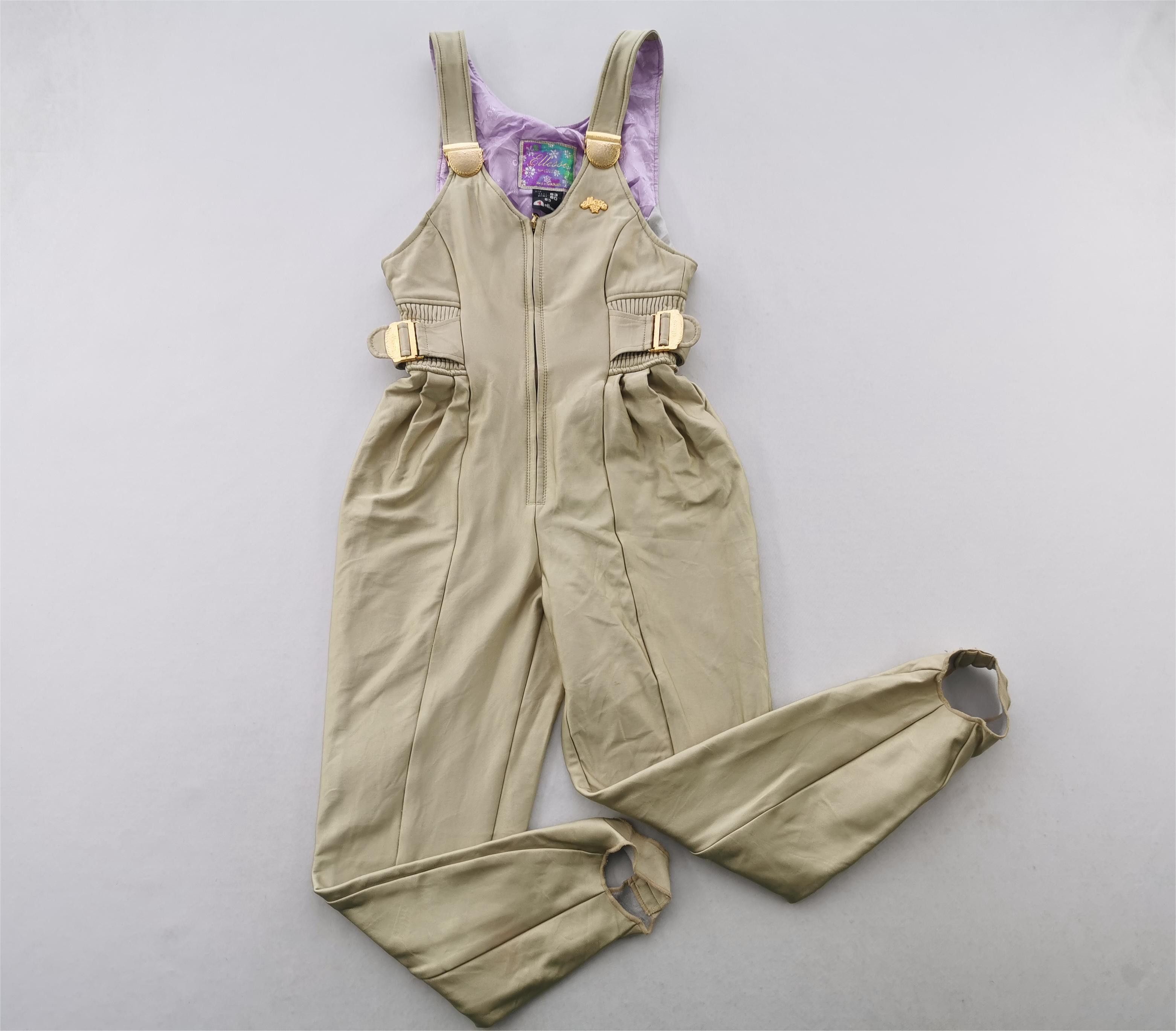 Ellesse Vintage Ellesse Jumpsuit Made In Japan Overall Winter Snow Size 24" / US 00 / IT 34 - 1 Thumbnail