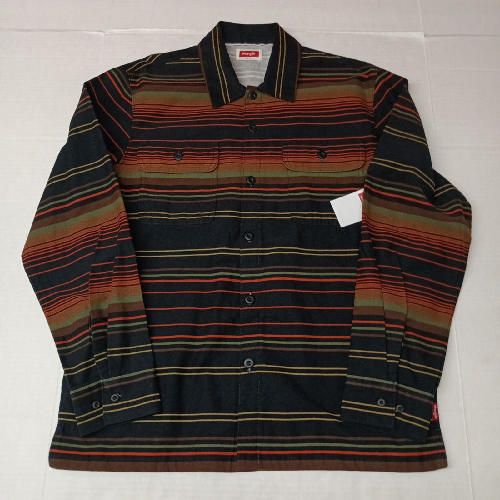 Wrangler Wrangler Jacket Overshirt Workwear Shacket Size M Caviar Size US M / EU 48-50 / 2 - 1 Thumbnail