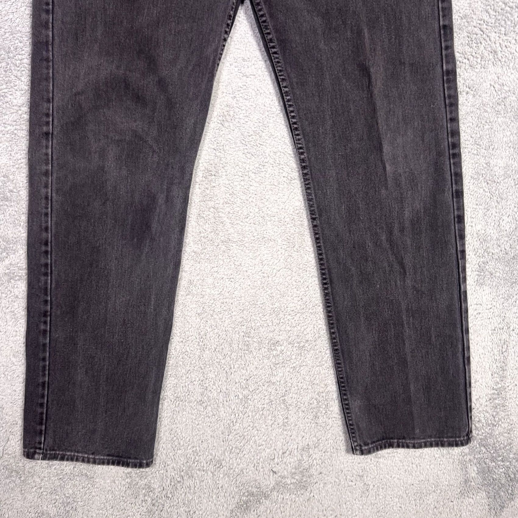 Levi's VINTAGE Levi's 505 Jeans Men 36x33 USA Made Paper Tag Black 90s Y2K Grunge Rock 5-Pocket Denim Straight Regular Mens Size US 36 / EU 52 - 2 Thumbnail