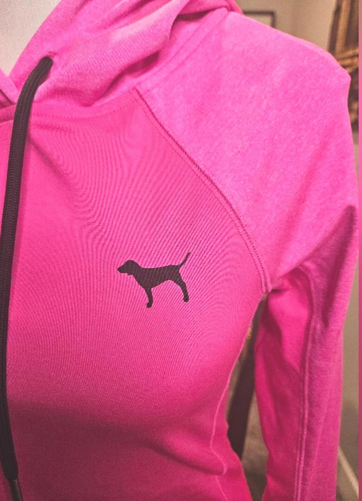 Designer VS Pink Ultimate Runners Hoodie with Back Pocket #319 Size S / US 4 / IT 40 - 4 Thumbnail