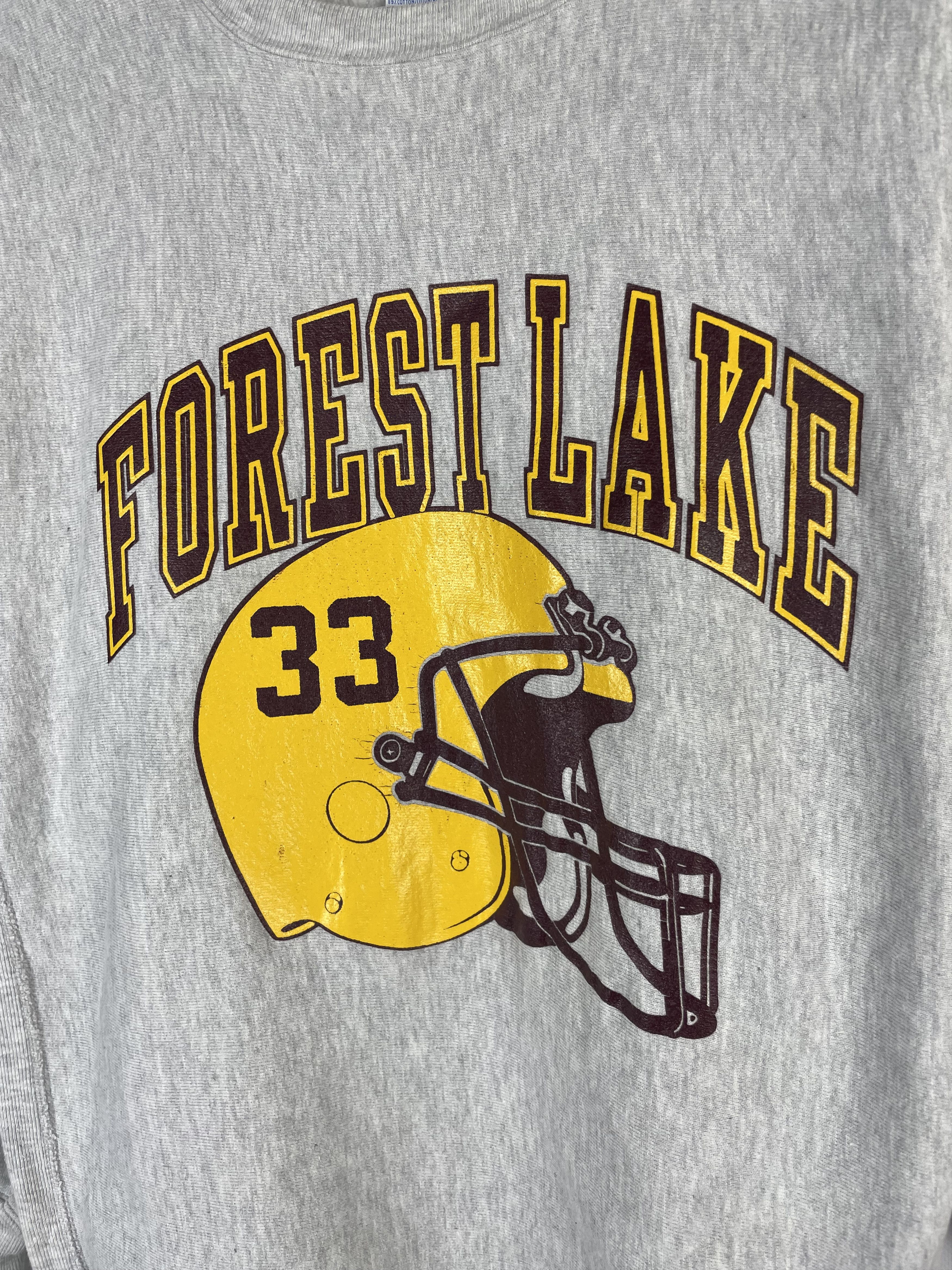Champion Vintage 90s Champion Lake Forest Sweatshirt Size US XL / EU 56 / 4 - 4 Thumbnail