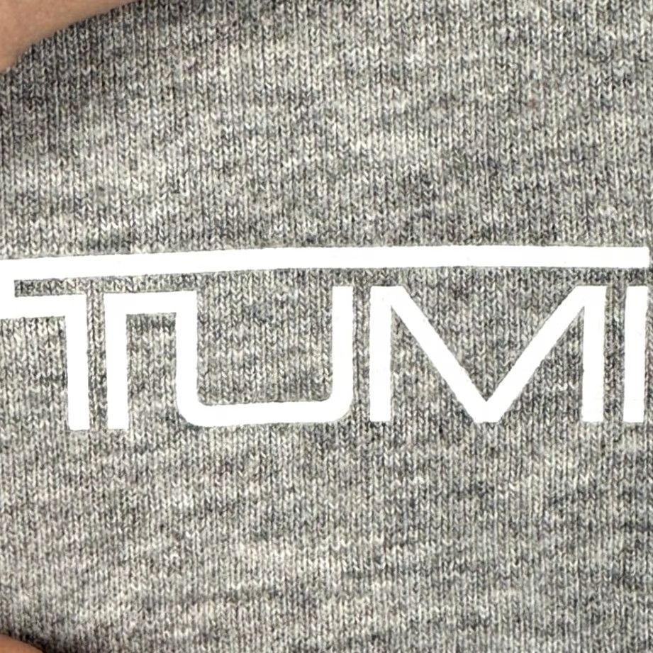 Tumi TUMI Air India T-Shirt Mens XL Light Grey Crewneck Long Sleeve Tee Casual Logo Size US XL / EU 56 / 4 - 7 Thumbnail