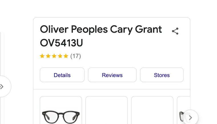 Oliver Peoples OLIVER PEOPLES CARY GRANT OPTICAL Size ONE SIZE - 5 Thumbnail