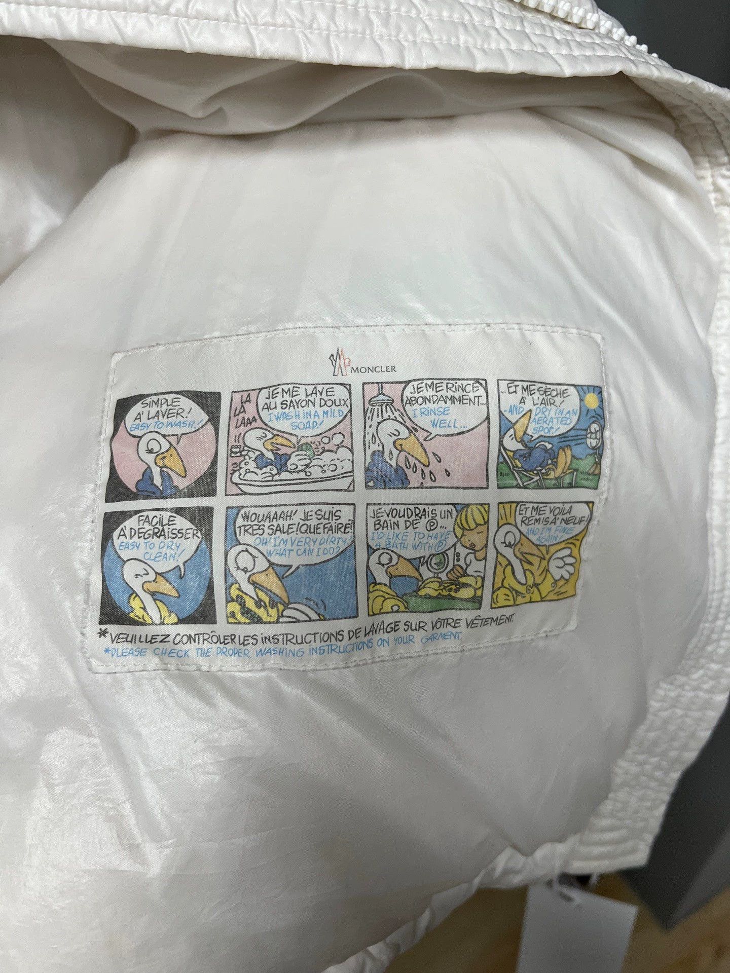 Moncler Moncler Maire White Down Jacket Size M / US 6-8 / IT 42-44 - 4 Thumbnail