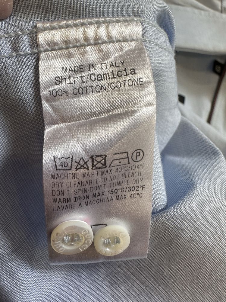 Gucci Gucci Skinny Vintage Shirt Size US M / EU 48-50 / 2 - 6 Thumbnail