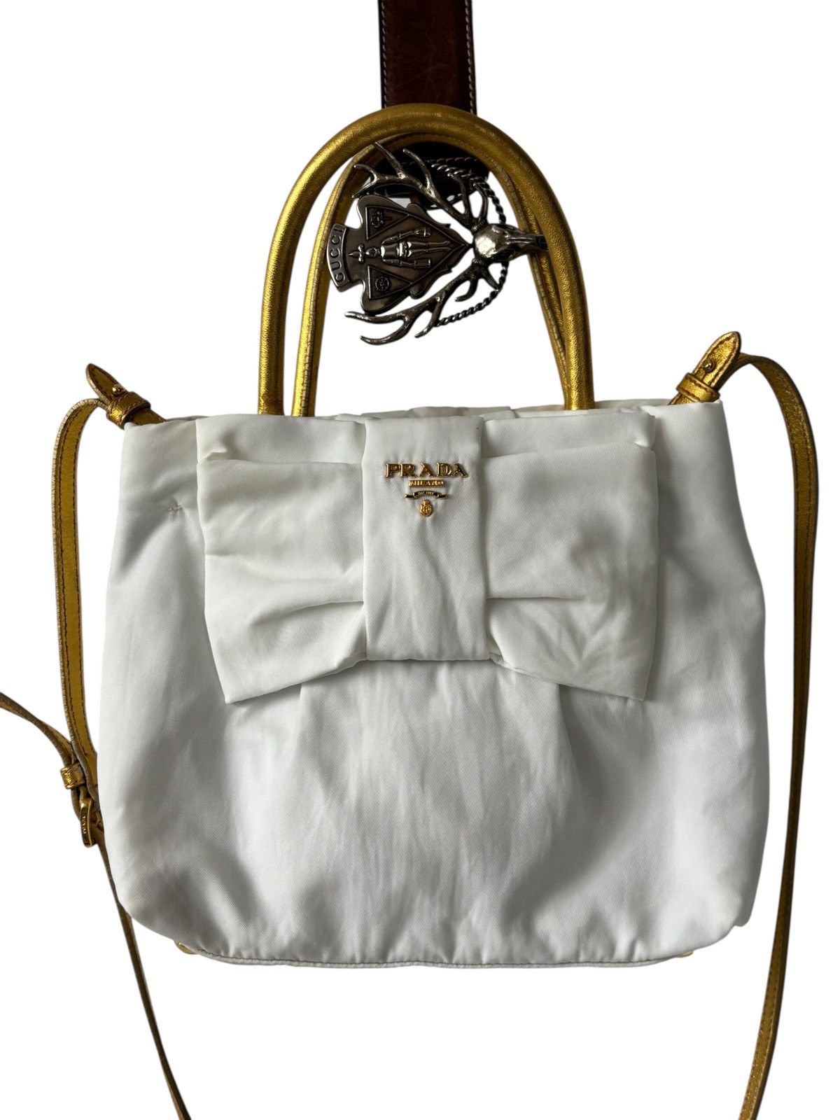 Prada Prada Nylon Shoulder Bag Size ONE SIZE - 4 Thumbnail