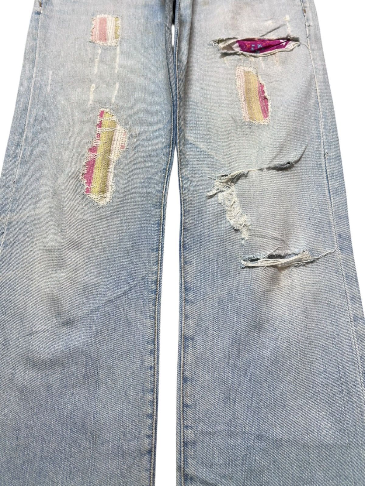 Billabong Vintage Billabong Faded Ripped Distressed Denim Size US 32 / EU 48 - 3 Thumbnail