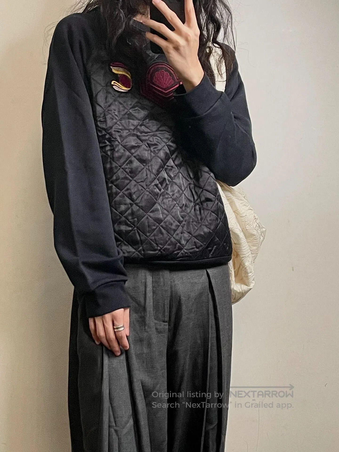Dries Van Noten Dries Van Noten F/W16 Badge Sweatshirt. Size S / US 4 / IT 40 - 2 Thumbnail
