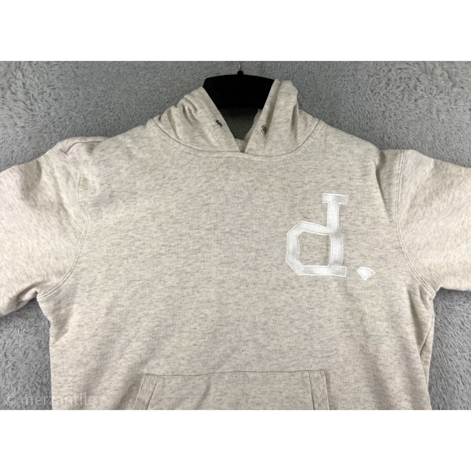 Diamond Supply Co. Diamond Supply Hoodie Mens M Beige Crew Neck Zip Hooded Pockets Cotton Blend Jersey Logo All Seasons Fall Spring Summer Winter Size US M / EU 48-50 / 2 - 7 Thumbnail