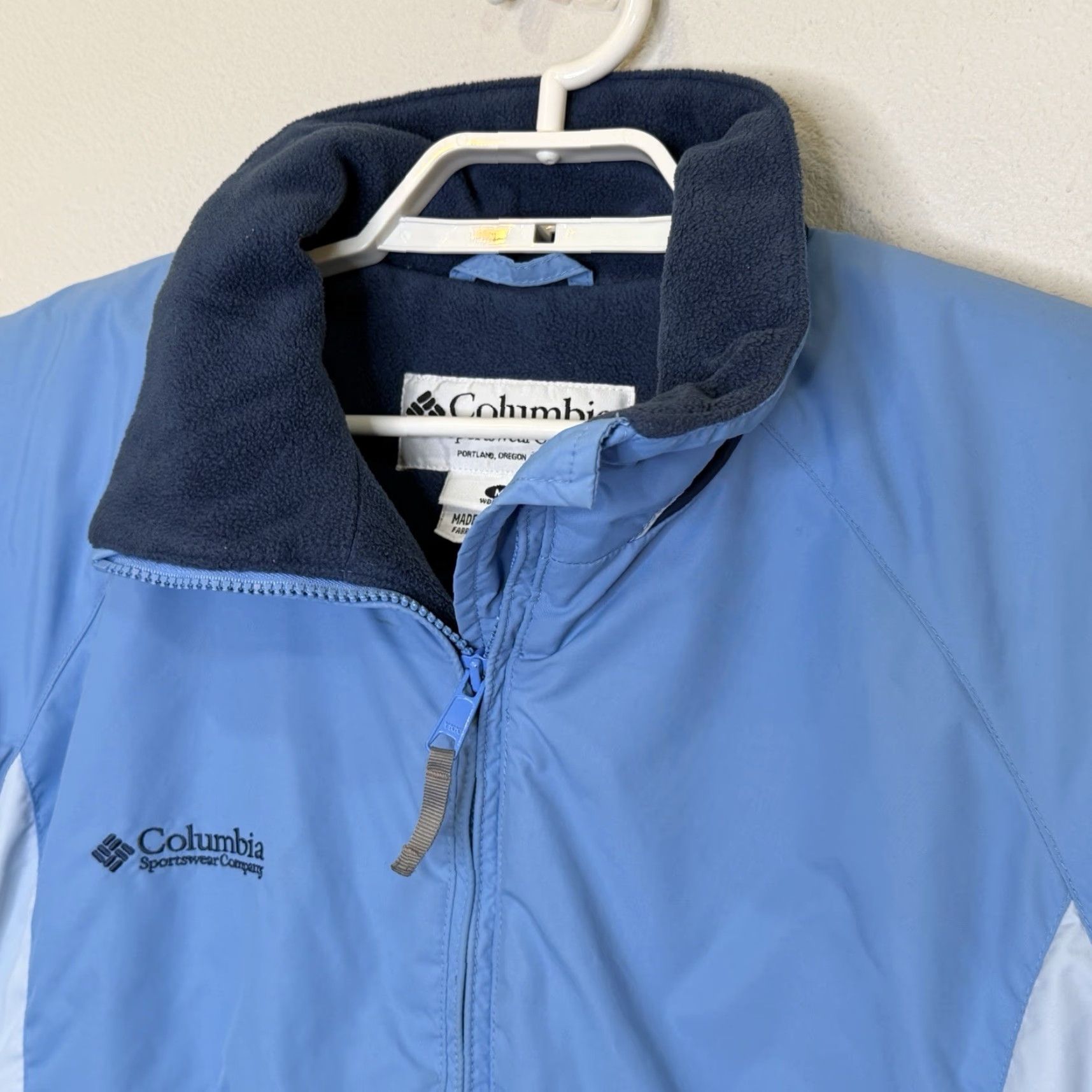 Vintage Columbia Ski Puffer Jacket Womens Medium Light Blue Insulated Snowboarding Mid Length Parka Size M / US 6-8 / IT 42-44 - 2 Thumbnail