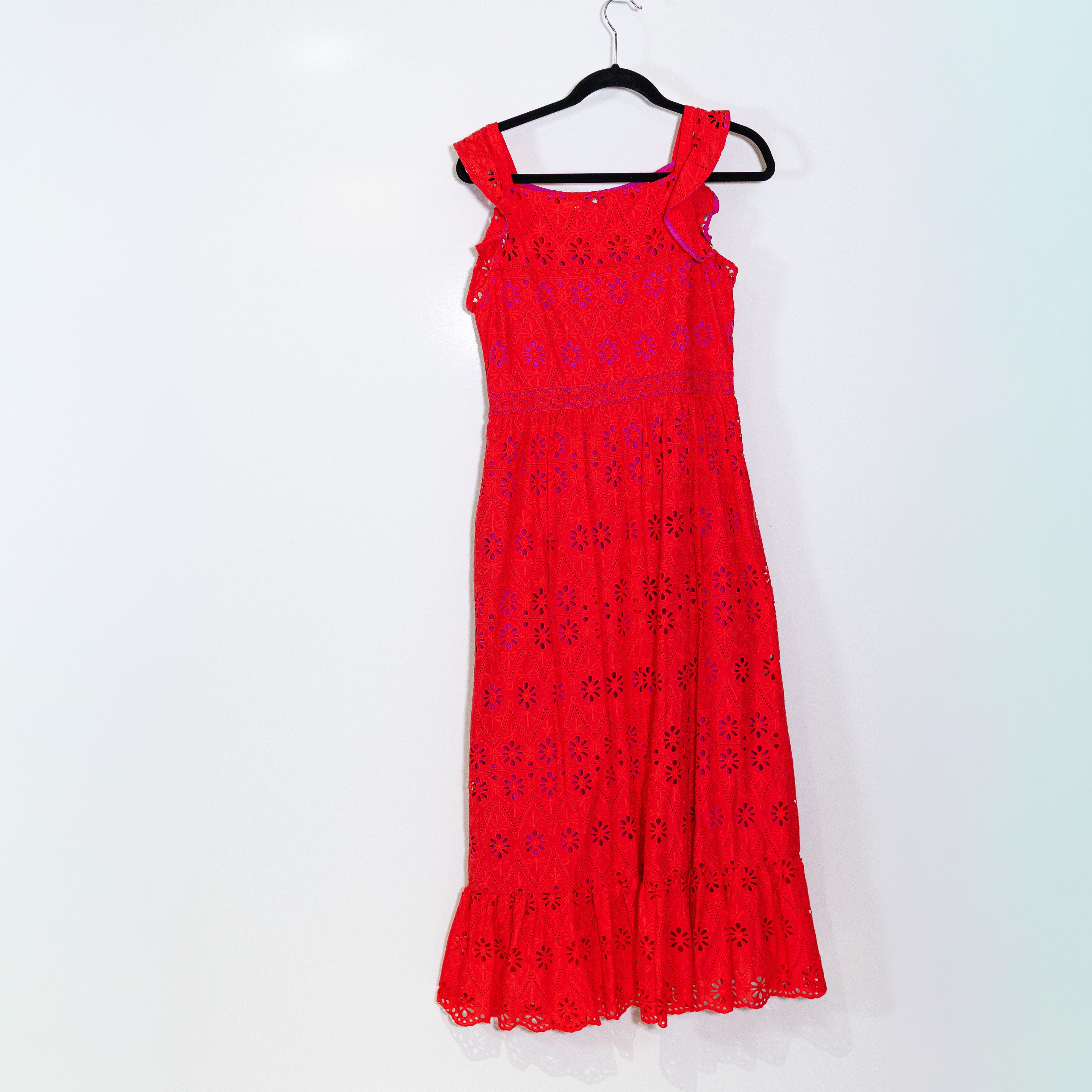 Vineyard Vines Vineyard Vines Cotton Eyelet Lace Flutter Size M / US 6-8 / IT 42-44 - 4 Thumbnail