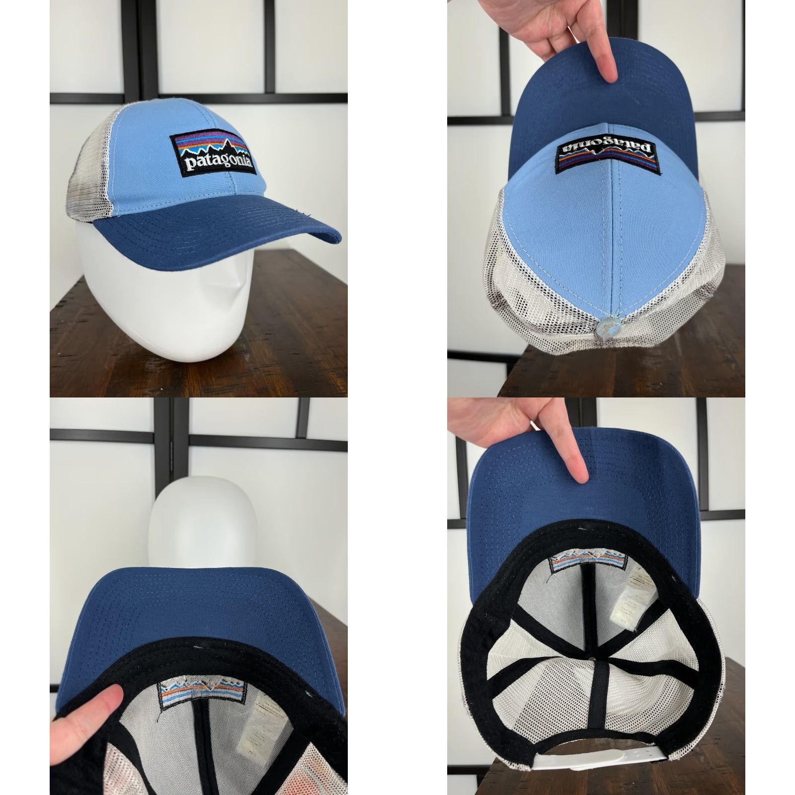 Patagonia Patagonia Hat Cap Snap Back Adult One Size Blue Embroidered Trucker Polyester Cap Hat One Size Blue Patagonia Trucker Hat Mens 90s Vintage Style? Size ONE SIZE - 8 Thumbnail