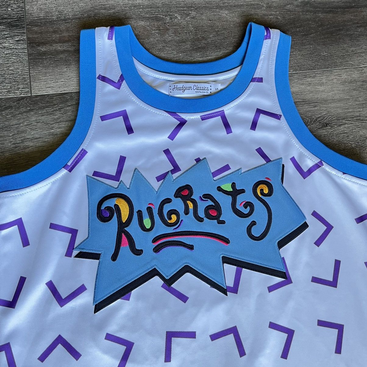 Nickelodeon × Vintage Vintage Headgear Classics Rugrats Raptar Basketball Jersey Size US S / EU 44-46 / 1 - 3 Thumbnail