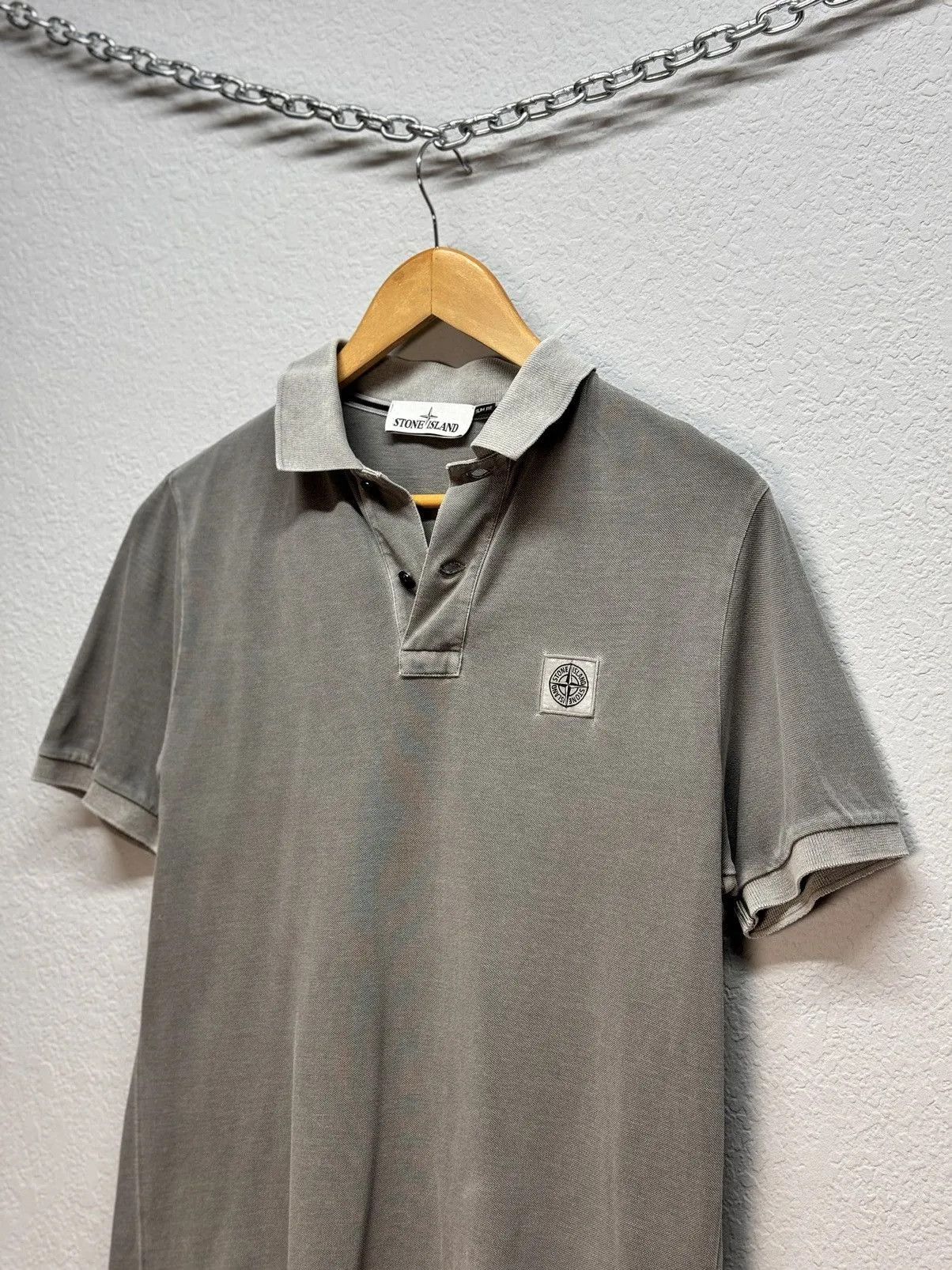 Stone Island Stone Island Patch Program Blue Polo Shirt size S Size US S / EU 44-46 / 1 - 4 Thumbnail