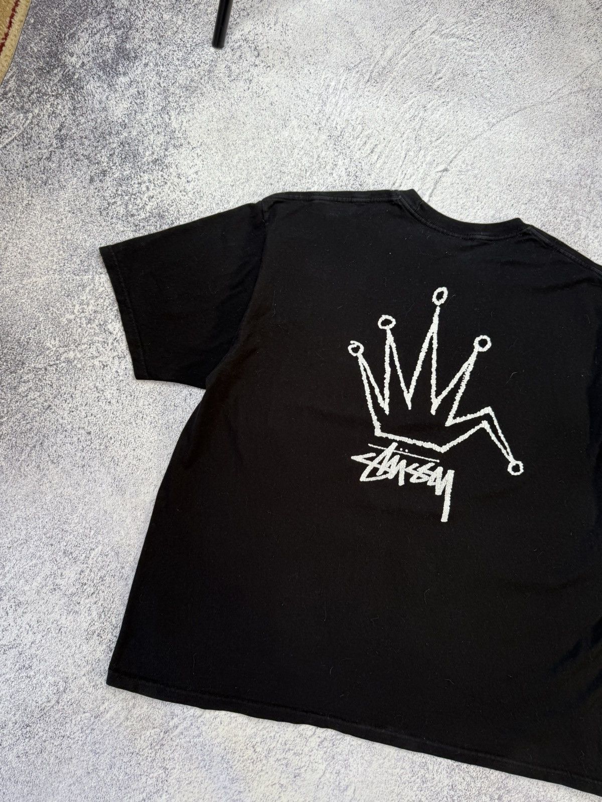 Stussy Vintage Stussy Crown T Shirt Y2K Size US XL / EU 56 / 4 - 16 Thumbnail
