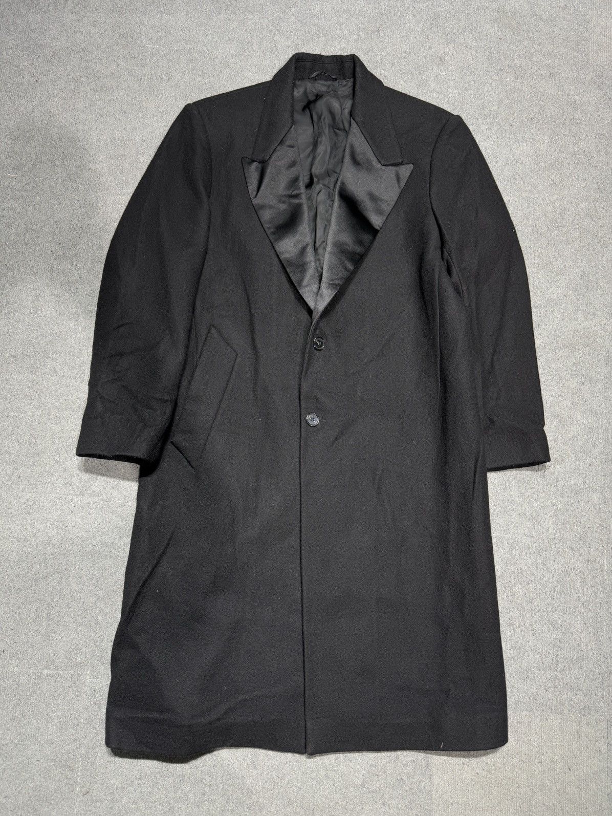 Raf Simons RAF SIMONS SS17 LONG COAT WITH POINTED REVERS Size US M / EU 48-50 / 2 - 2 Thumbnail