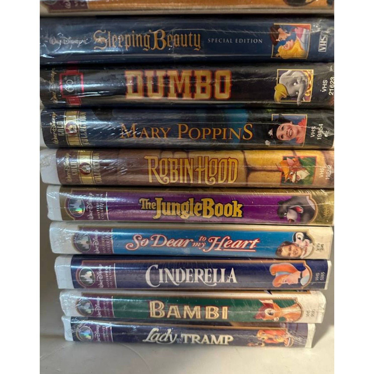 Disney Lot of (16) Sealed Disney VHS Tapes movies films vintage Size ONE SIZE - 3 Thumbnail