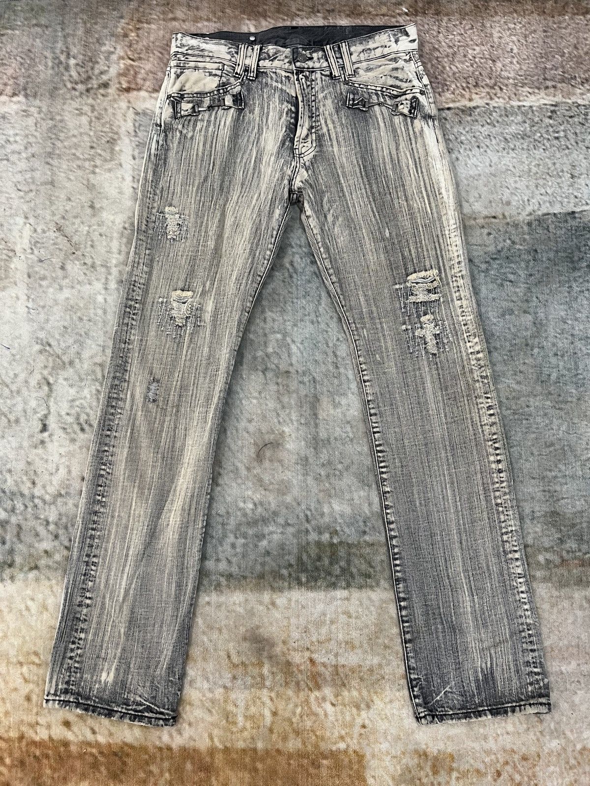 If Six Was Nine × Japanese Brand × Vintage Crazywash Ftof Denim Size US 33 - 6 Thumbnail