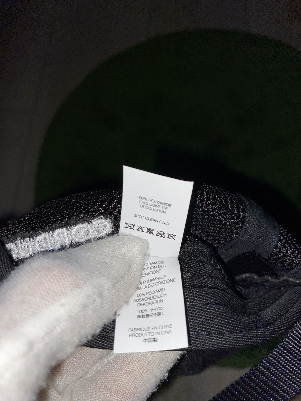 Supreme Supreme Mesh Cordura Camp Cap black Size ONE SIZE - 9 Thumbnail