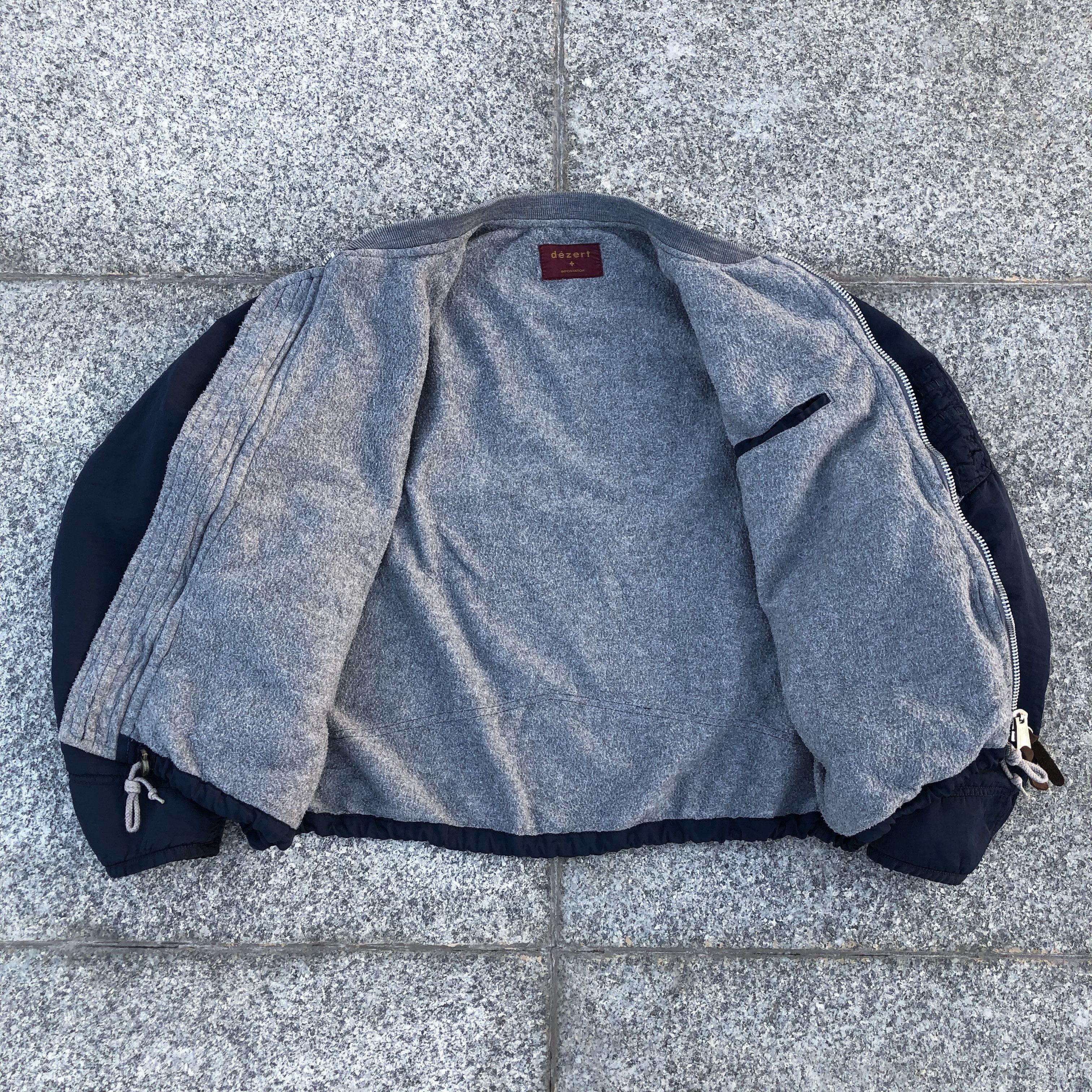 Dezert Vintage Dezert Japan MA1 Bomber Jacket Archive Fashion Black Size US M / EU 48-50 / 2 - 2 Thumbnail