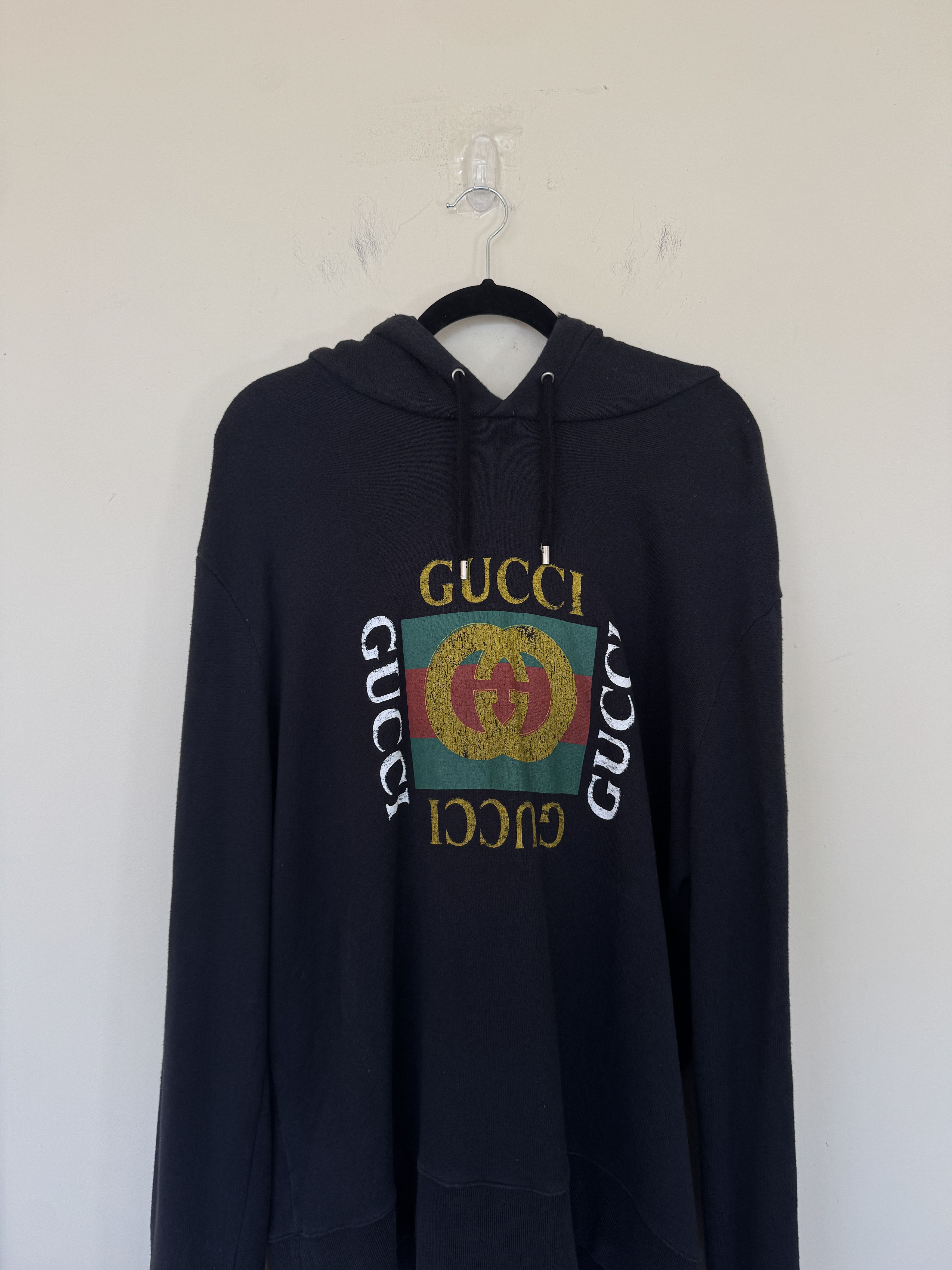 Gucci Gucci Logo Hoodie Size US XXL / EU 58 / 5 - 3 Thumbnail