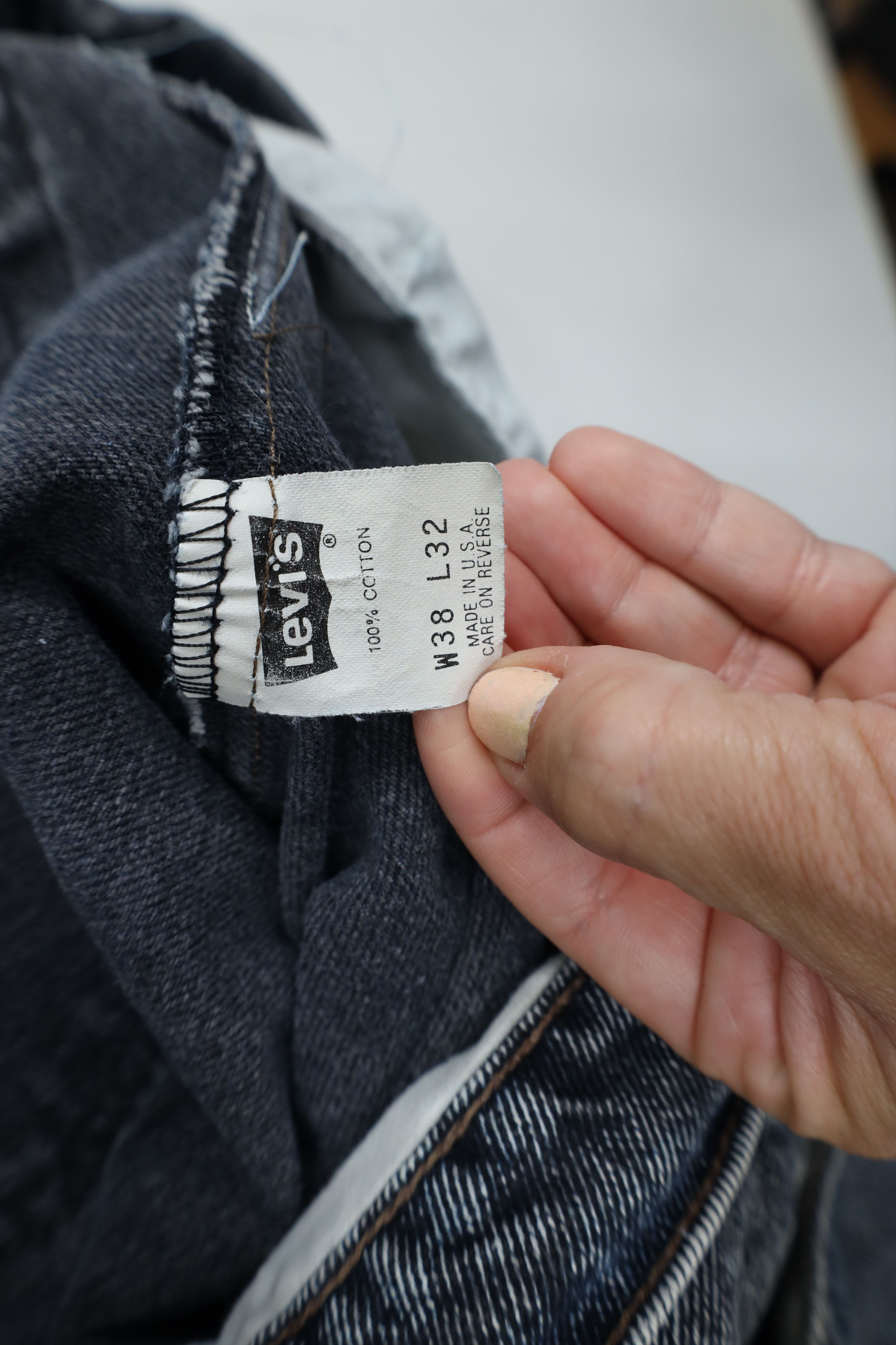 Levi's Vintage 80s 90s Levis 550xx Wash Relaxed Fit Denim Jeans USA Size US 38 / EU 54 - 8 Thumbnail