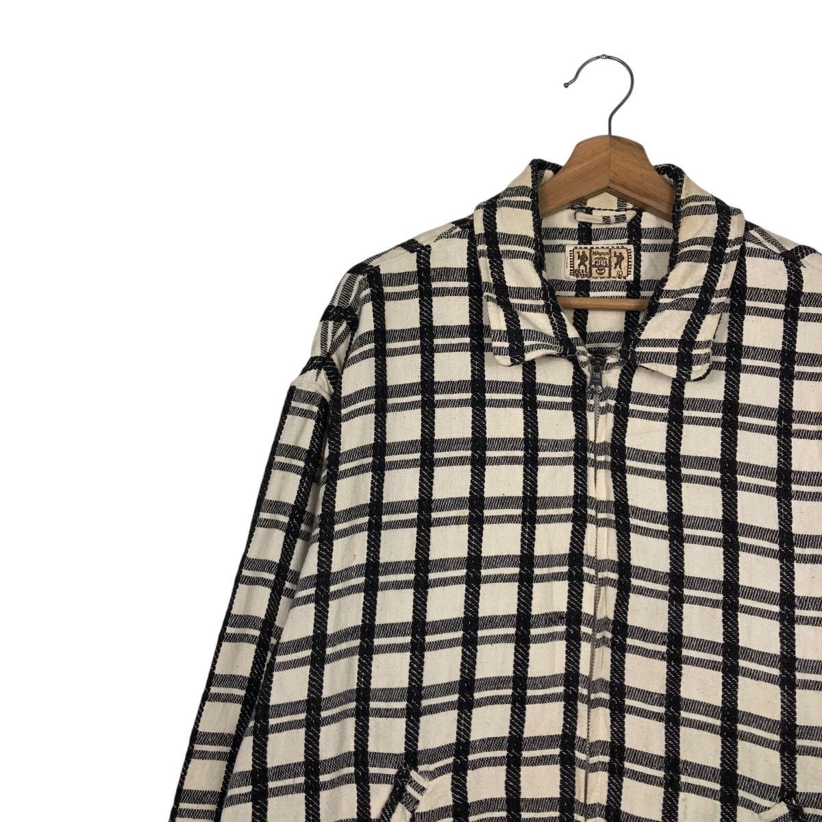 Japanese Brand 📌Vintage Bomber Jacket Tartan Design Milagosta Issey Miyake Size US L / EU 52-54 / 3 - 8 Thumbnail