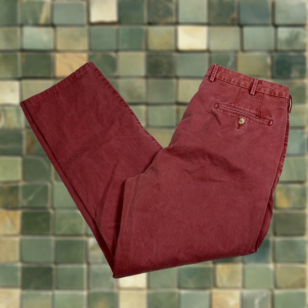 Peter Millar Peter Millar Pants Mens 36x30 Pink Coral Straight Pima Crown Twill Chino Pants Mens 36x30 Pink Coral Straight Pima Crown Twill Chino Size US 36 / EU 52 - 1 Thumbnail