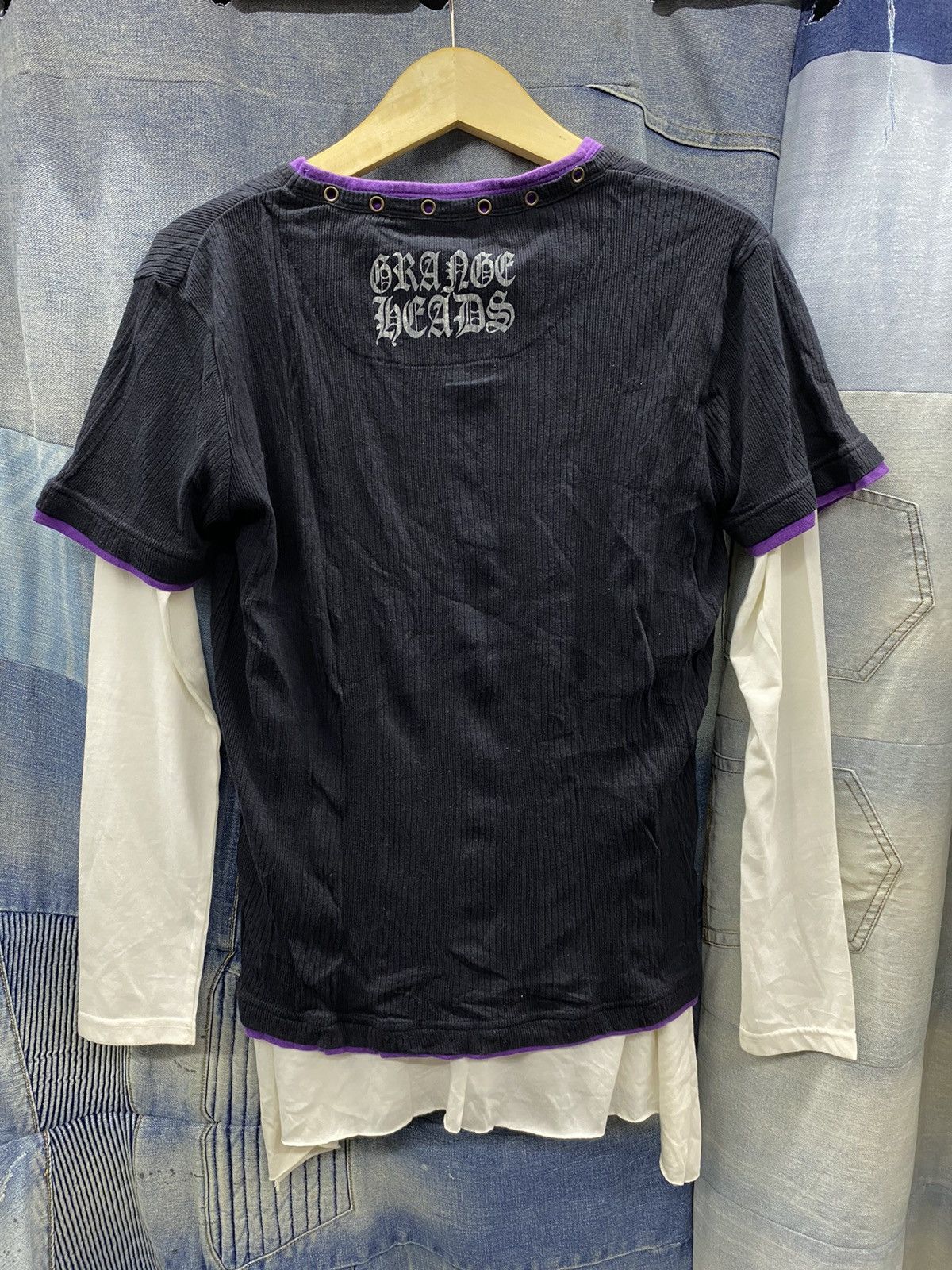 Hysteric Glamour × Japanese Brand × KMRii japanese brand strange heaven double layer poem skull Size US M / EU 48-50 / 2 - 4 Thumbnail