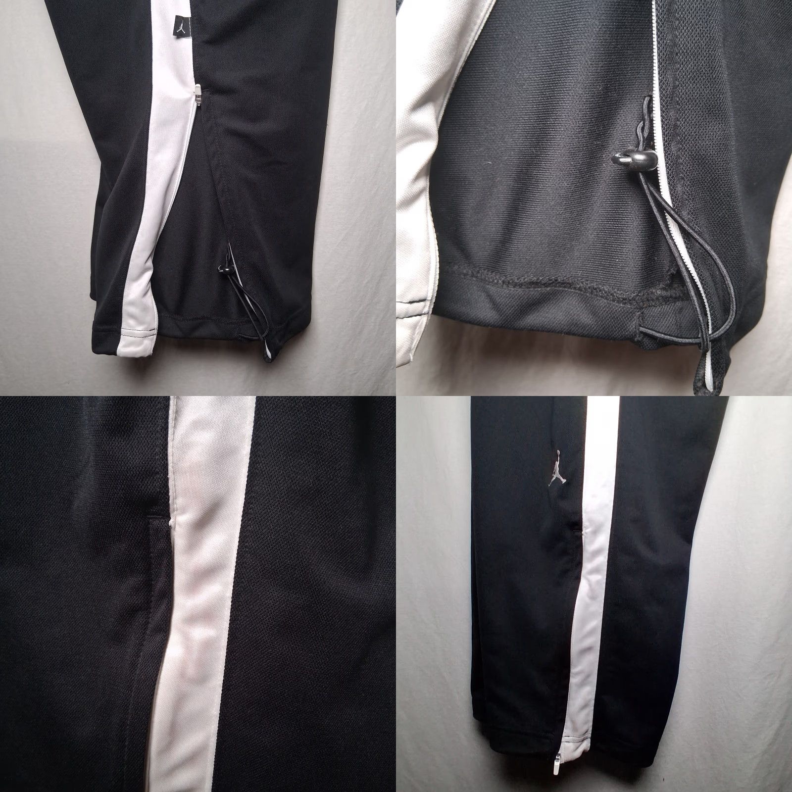 Jordan Brand Air Jordan Pants Men XL Black Stripe Athletic Sports Athleisure Read Size US 36 / EU 52 - 9 Thumbnail