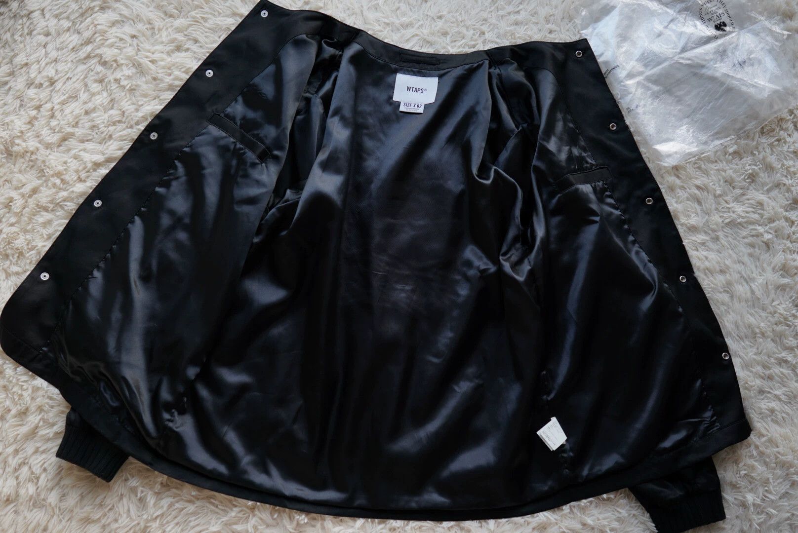 Wtaps wtaps Cribs Jkt Embroidered Silk Jacket M Size US M / EU 48-50 / 2 - 2 Thumbnail