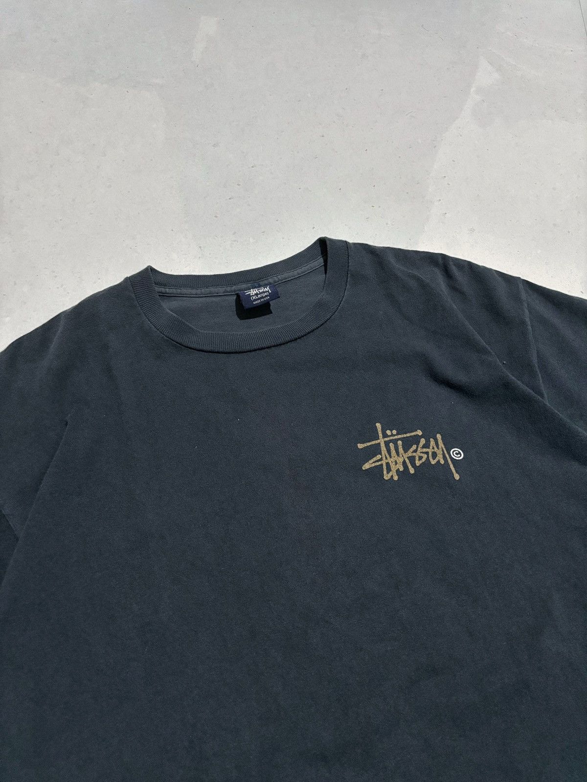 Stussy Vintage Stussy Basic Tee Size US XL / EU 56 / 4 - 4 Thumbnail