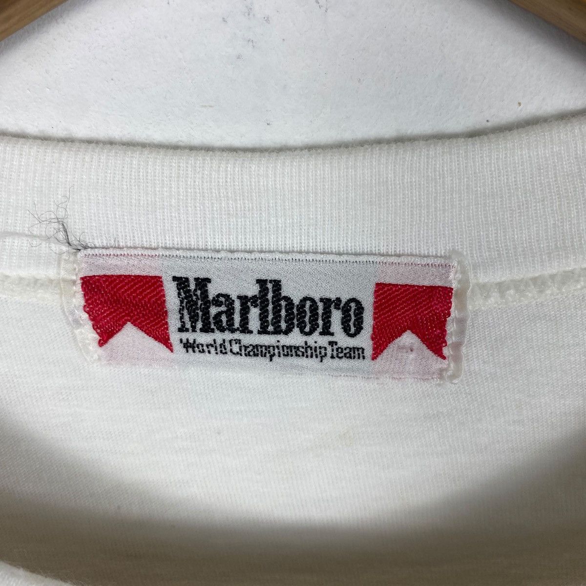 Marlboro Vintage 90s MARLBORO Ayrton Senna F-1 Champion Graphic Tee Size US M / EU 48-50 / 2 - 5 Thumbnail