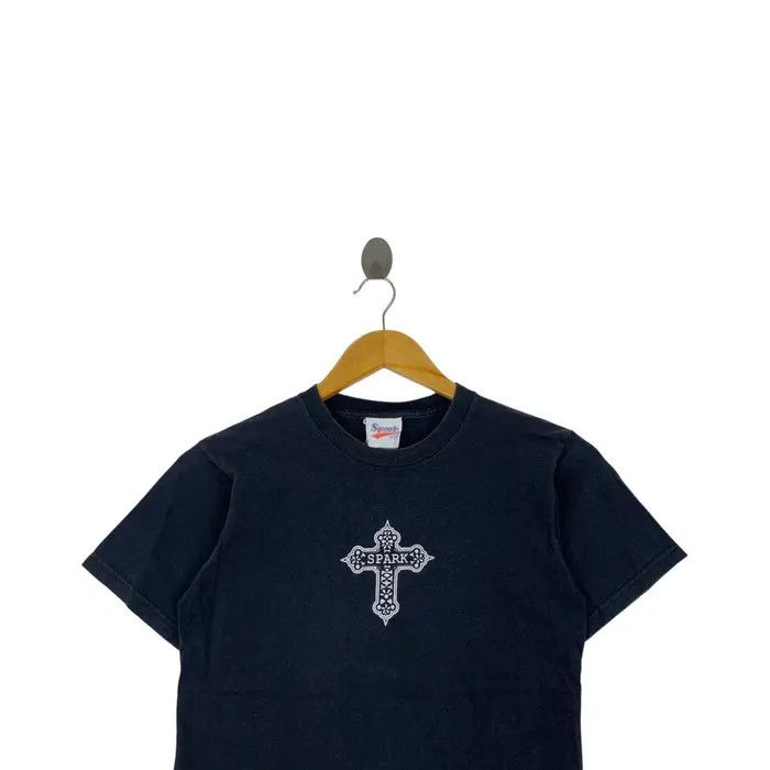 Vintage Vintage SPARK HAWAII USA Cross Double Sided Tee Shirt Size XS / US 0-2 / IT 36-38 - 3 Thumbnail