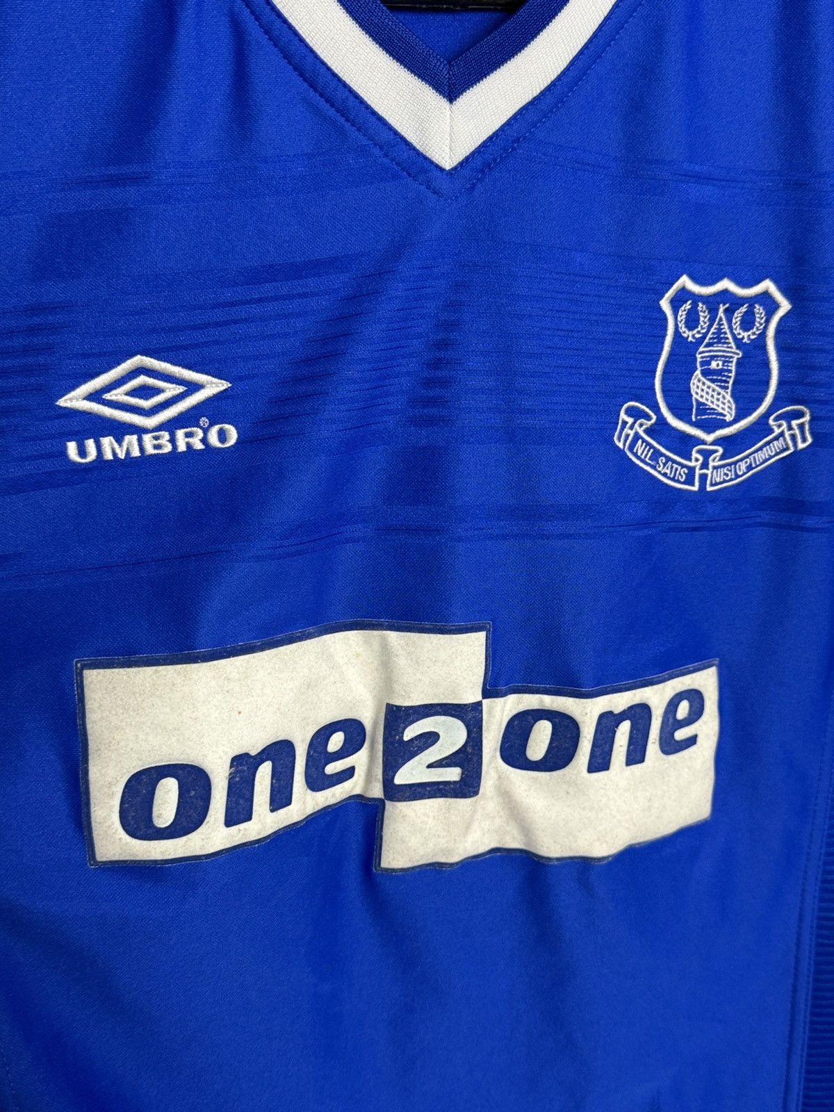 Umbro KIDS Everton 99/00 Home Football Jersey Size US XS / EU 42 / 0 - 3 Thumbnail