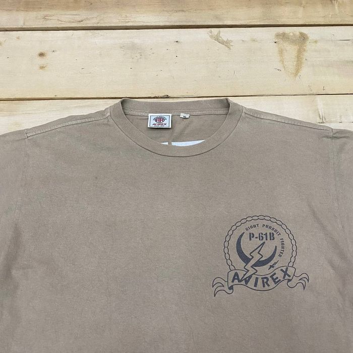 Avirex × Vintage B106. VTG AVIREX RED DRAGON USAAF SUN FADED TEE Size US M / EU 48-50 / 2 - 3 Thumbnail