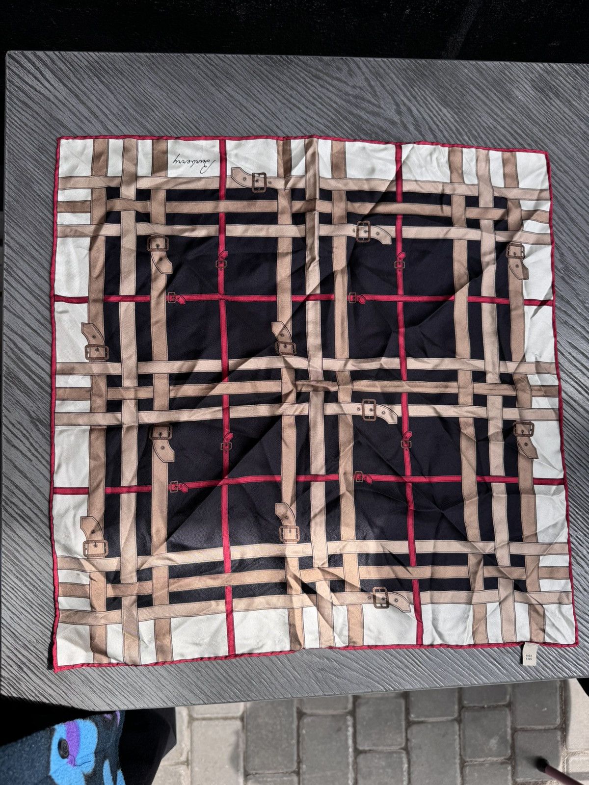Burberry Burberry silk scarf Size ONE SIZE - 2 Thumbnail