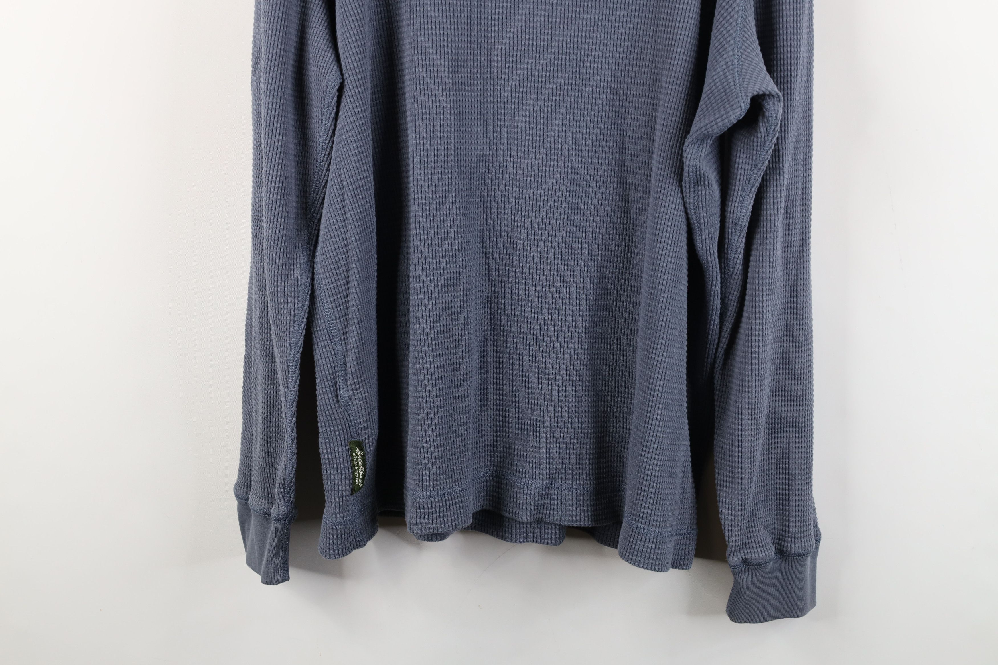 Eddie Bauer Vintage Y2K Eddie Bauer Thermal Waffle Knit Henley T-Shirt Size US L / EU 52-54 / 3 - 13 Thumbnail
